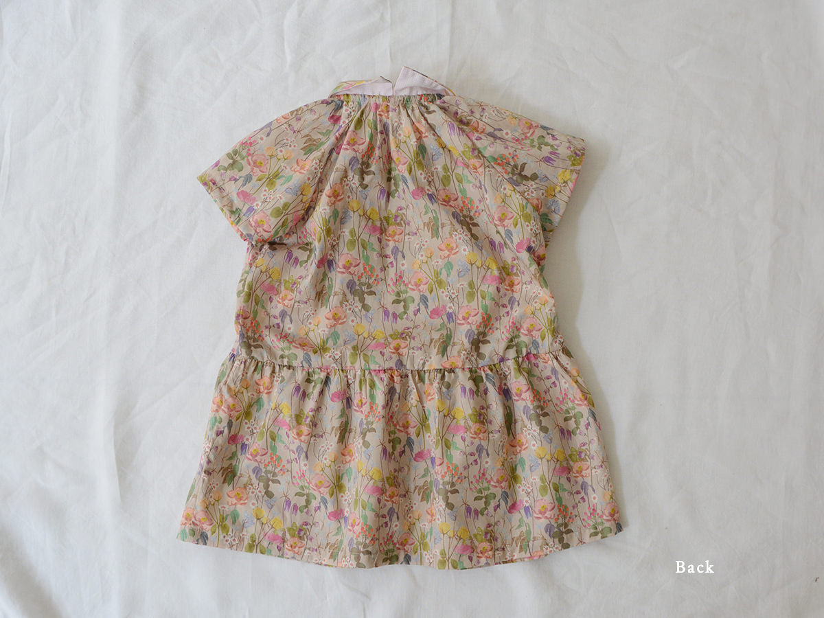 Dress Bridget- Beige Flower