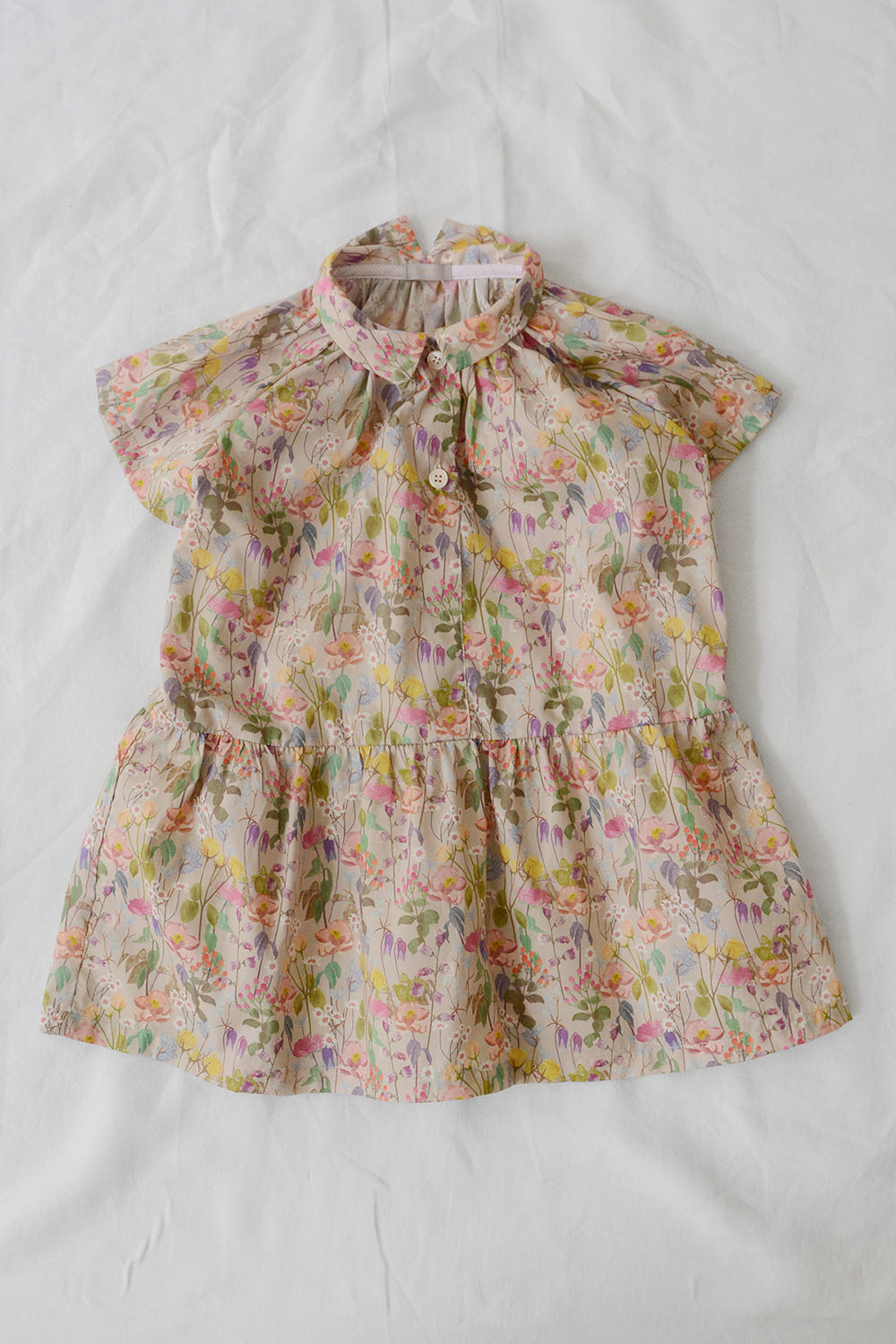 Dress Bridget- Beige Flower