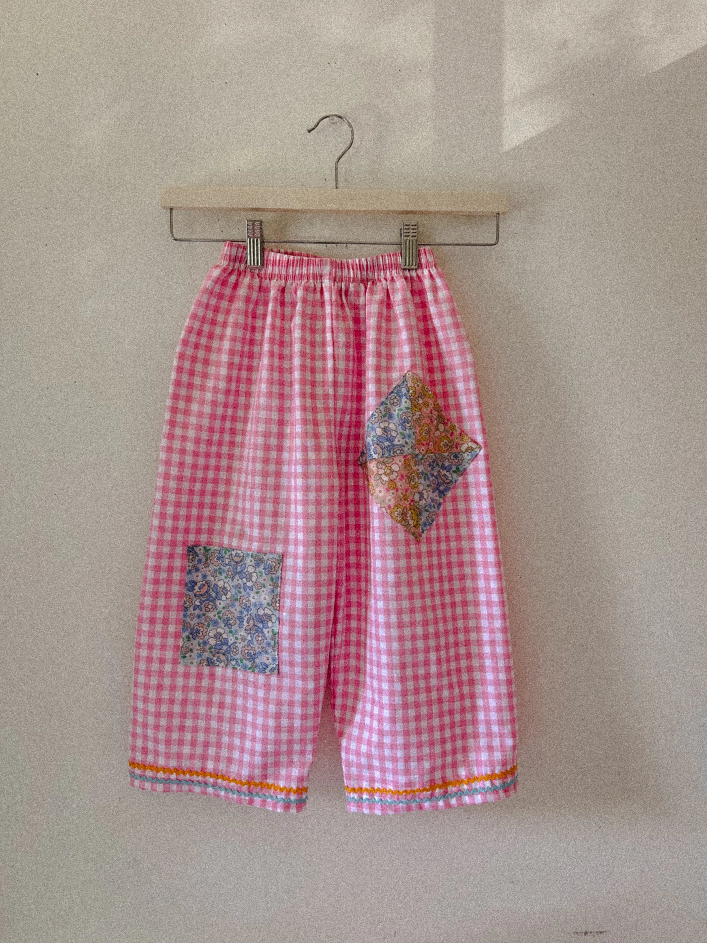 Garden Pants in Picnic Pink