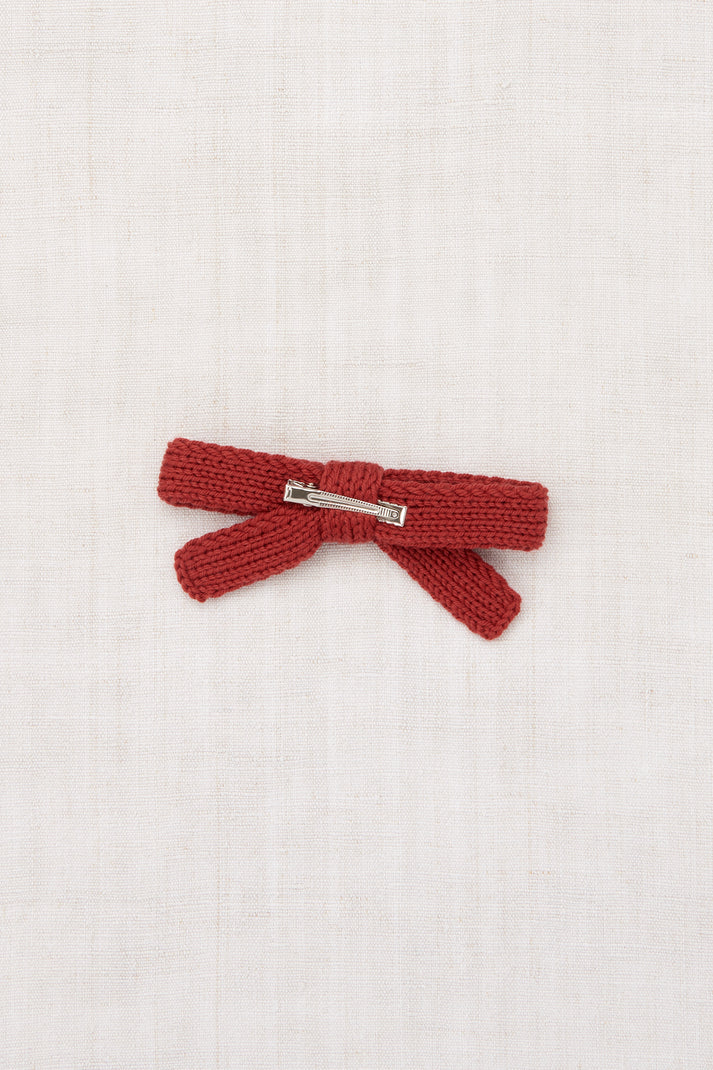 Jumbo Goldie Bow, Garnet