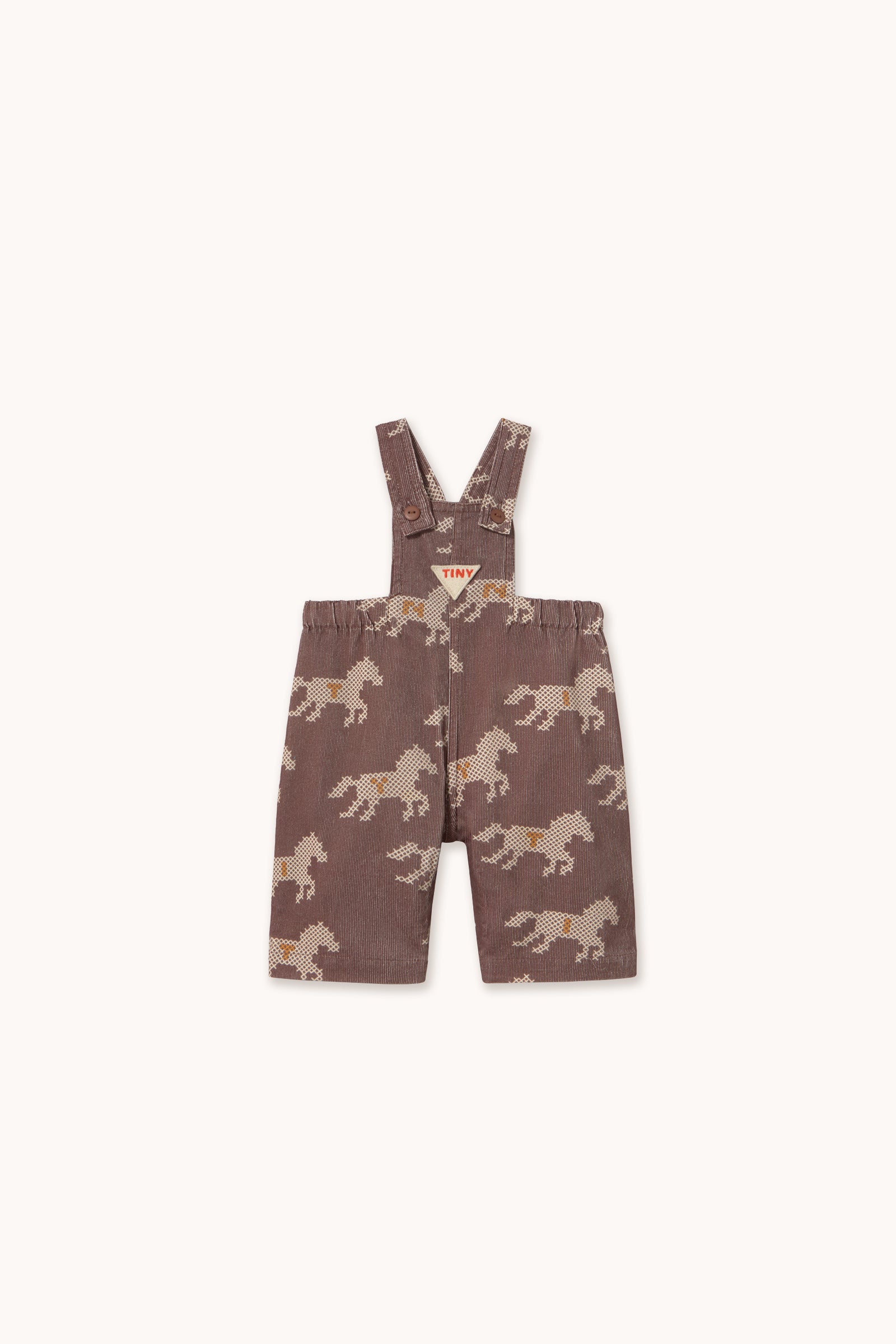 HORSES BABY CORDUROY DUNGAREE
