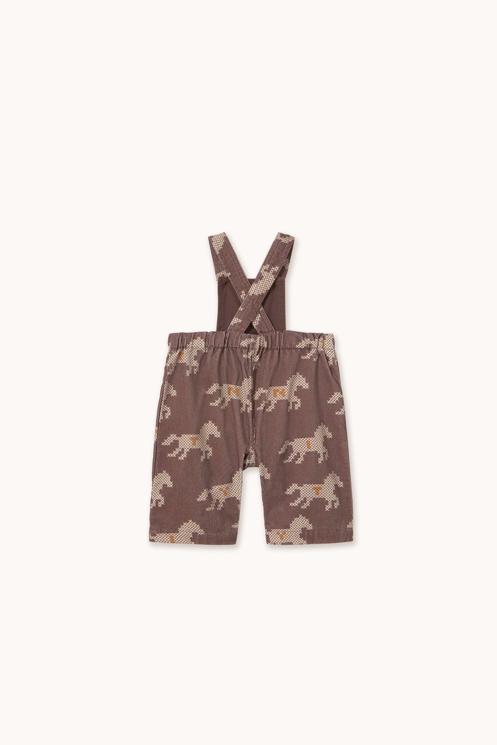 HORSES BABY CORDUROY DUNGAREE