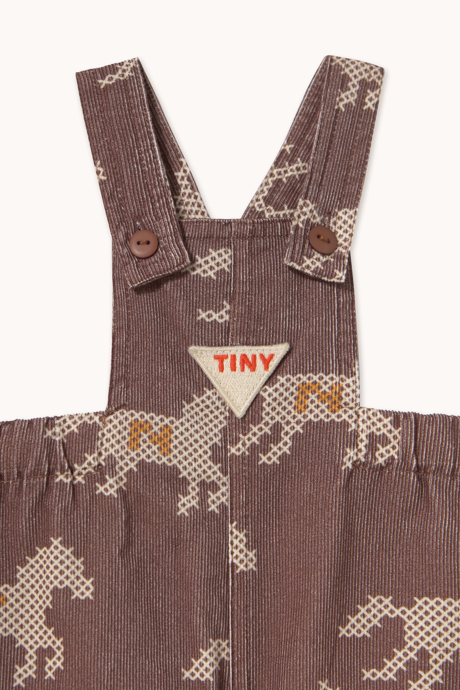 HORSES BABY CORDUROY DUNGAREE