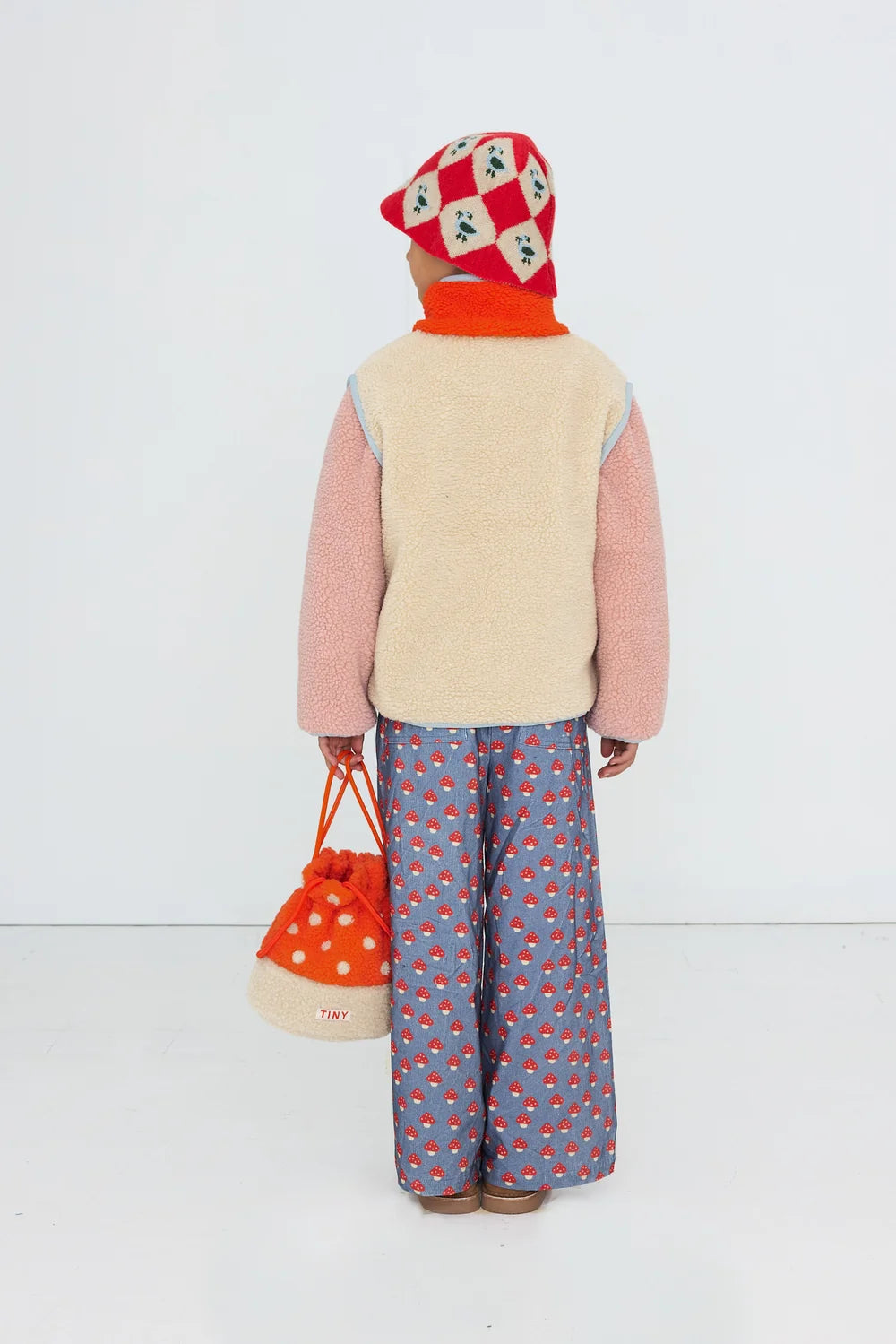 COLOR BLOCK SHERPA JACKET