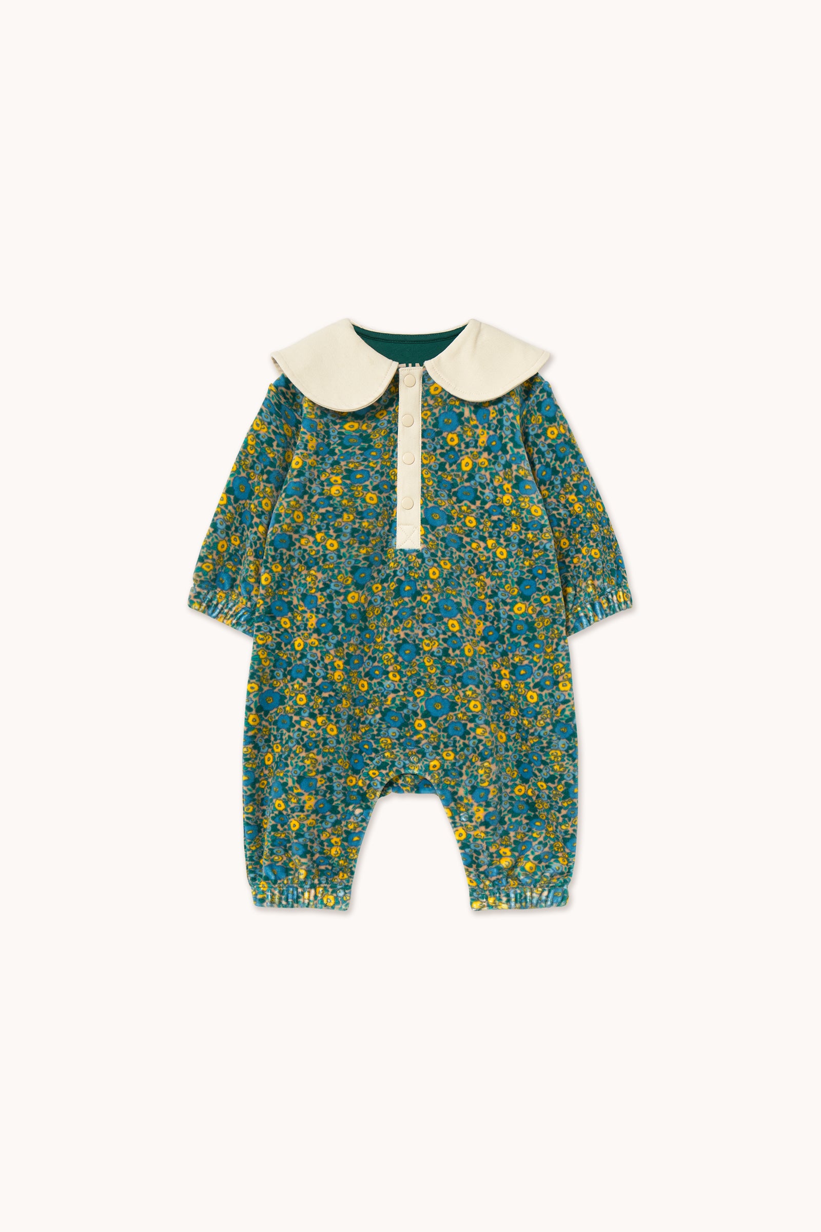 Flower Pattern One-Piece