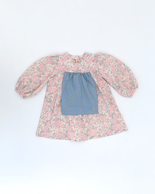 Blouson Dress- Roses