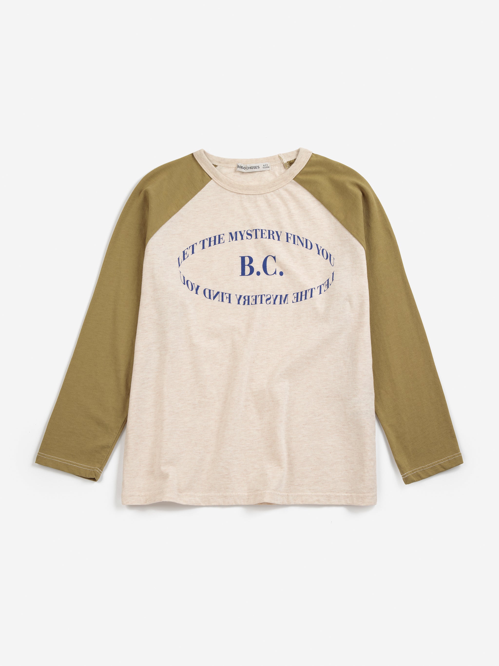 Mystery BC raglan sleeves T-shirt