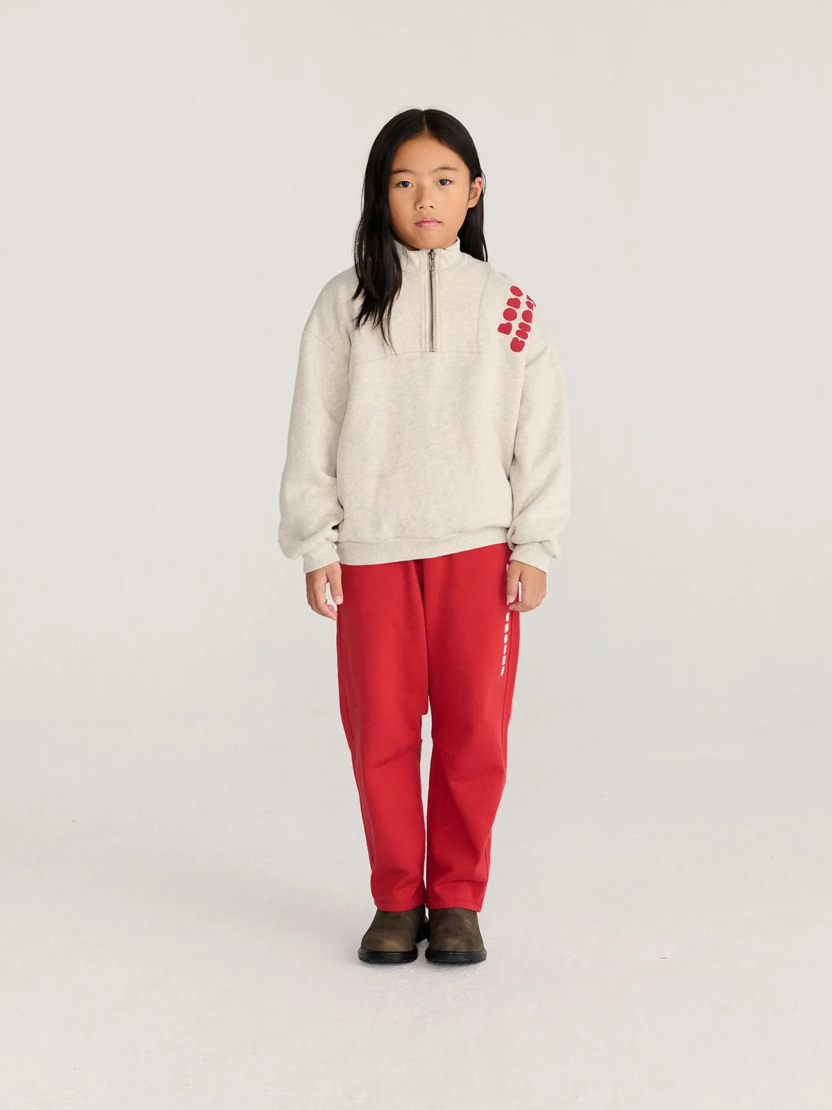 Bobo Choses Bolder half zipped sweatshirt