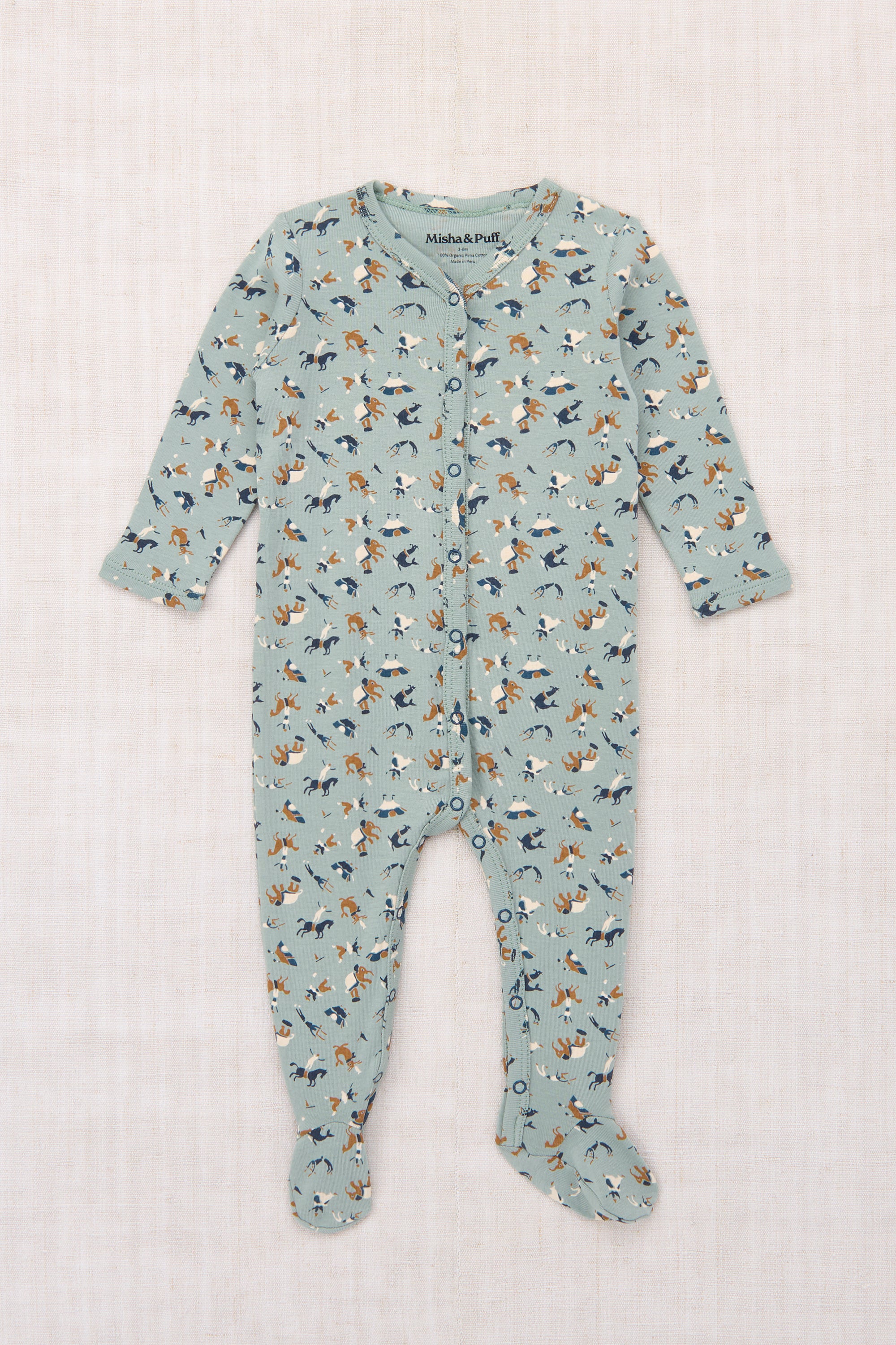Baby Footed One-Piece - Onsen Circus