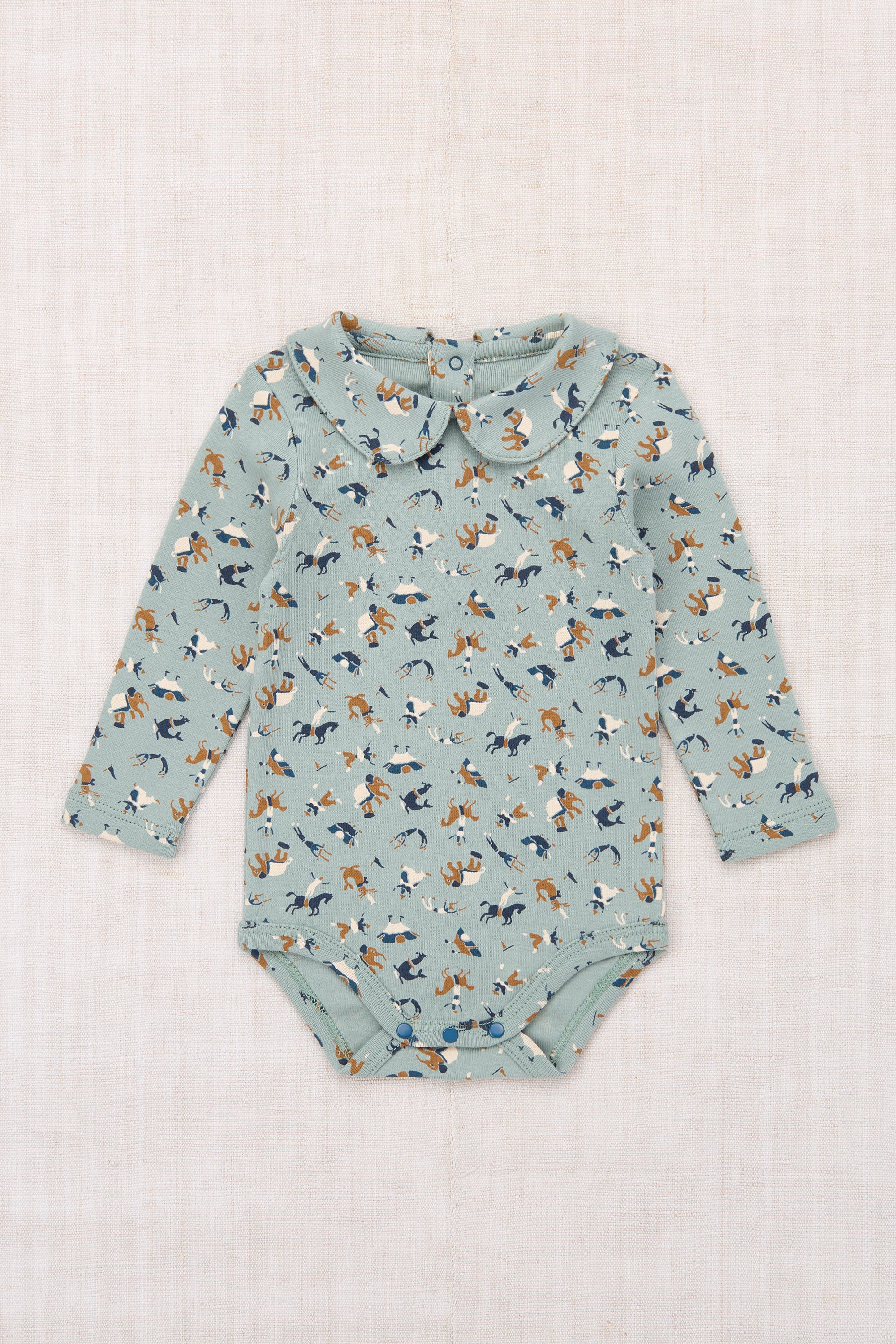 Baby Petit Collar Onesie - Onsen Circus