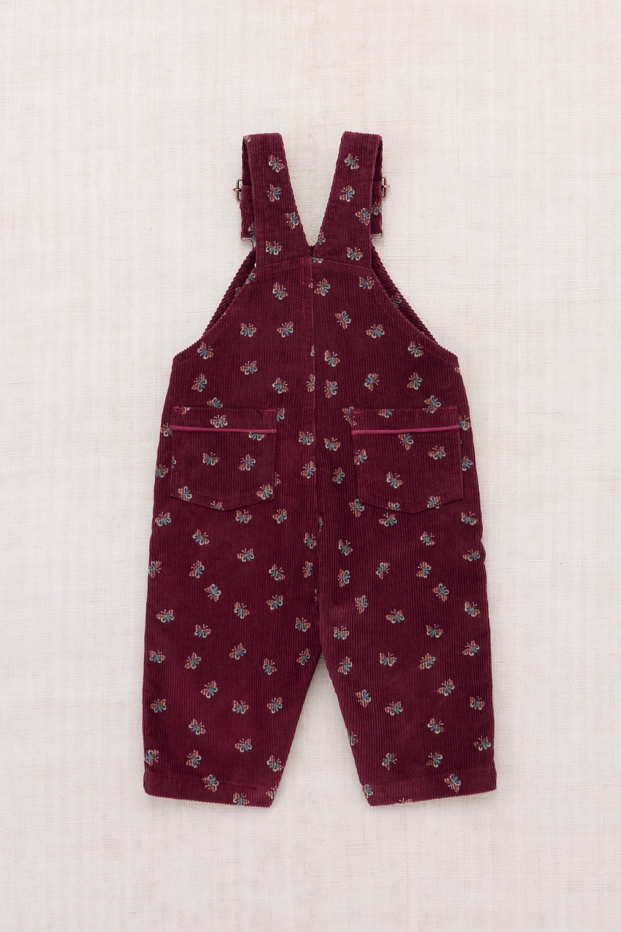 Baby Corduroy Carpenter Overall - Cambridge Mariposa