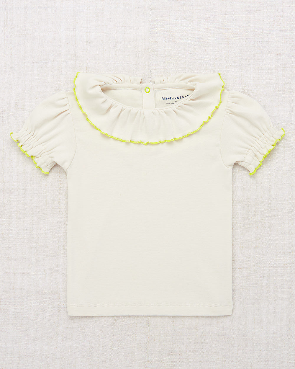 Balloon Sleeve Paloma Tee- Marzipan