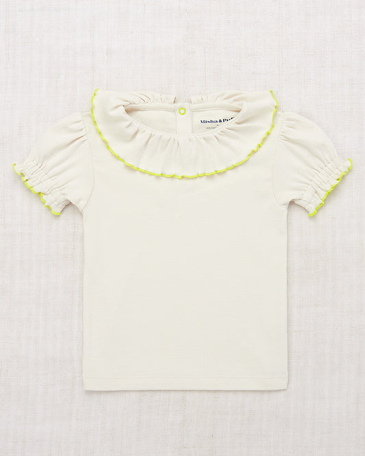 Balloon Sleeve Paloma Tee- Marzipan