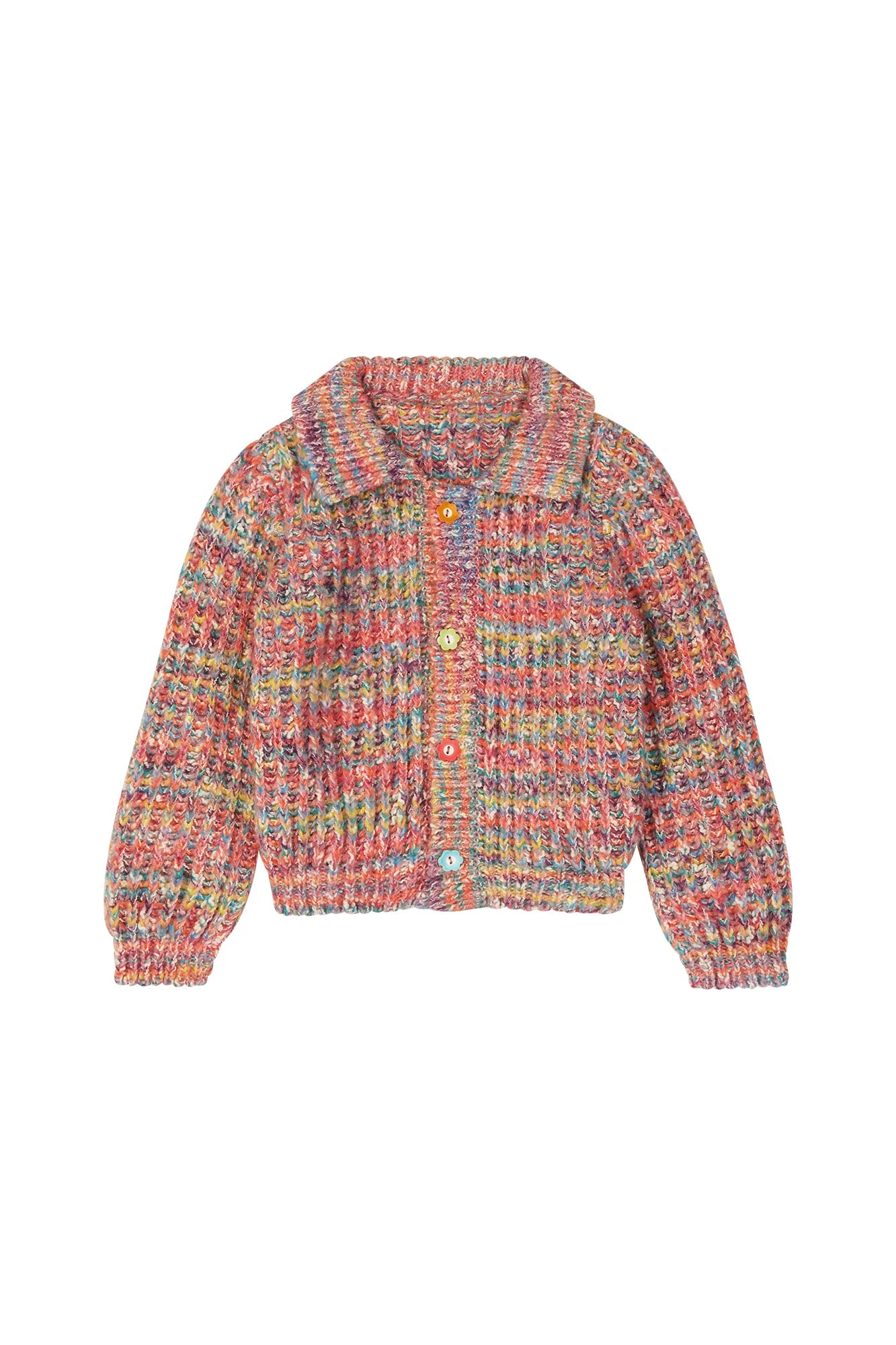 Pink Confetti Cardigan