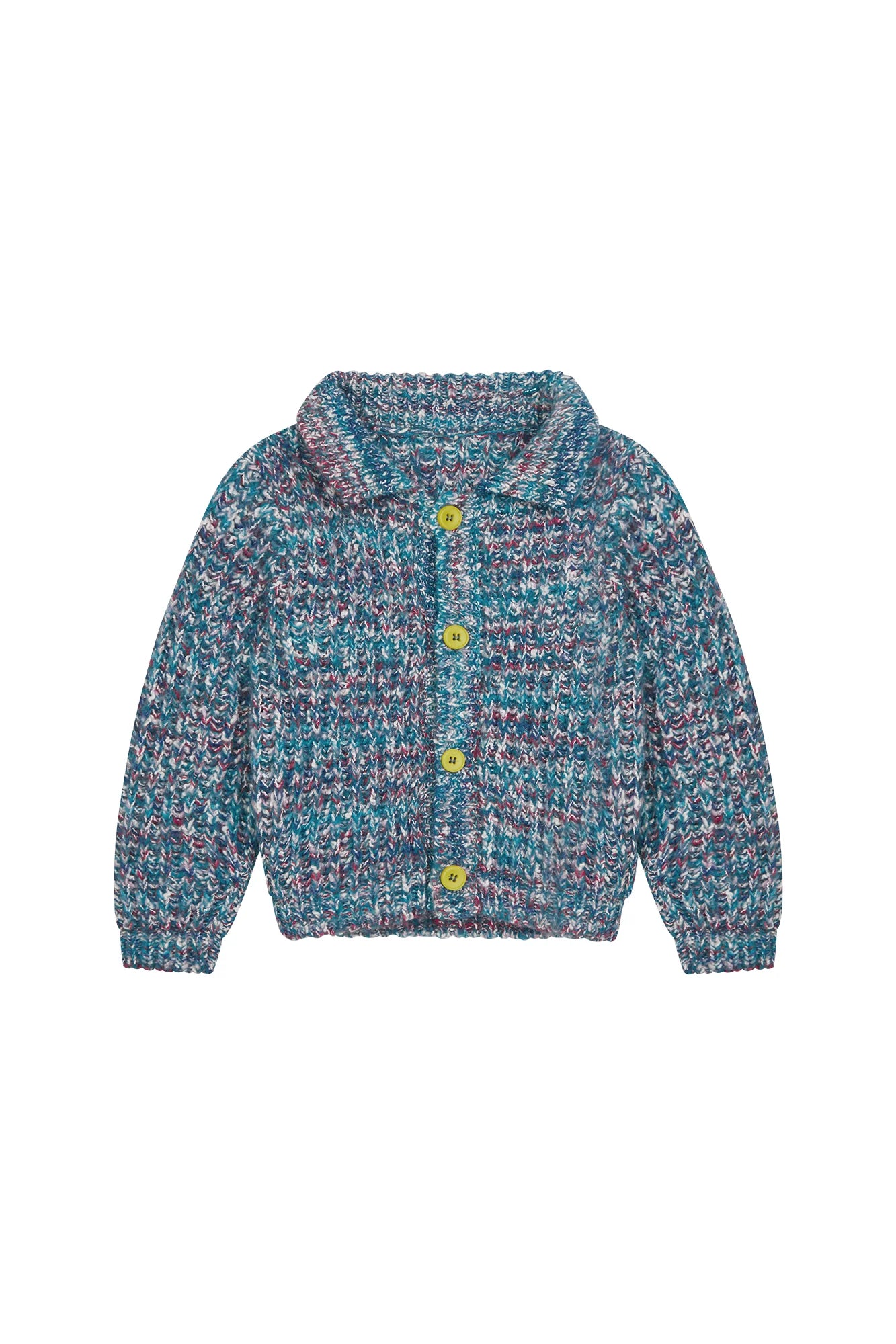 Blue Confetti Cardigan