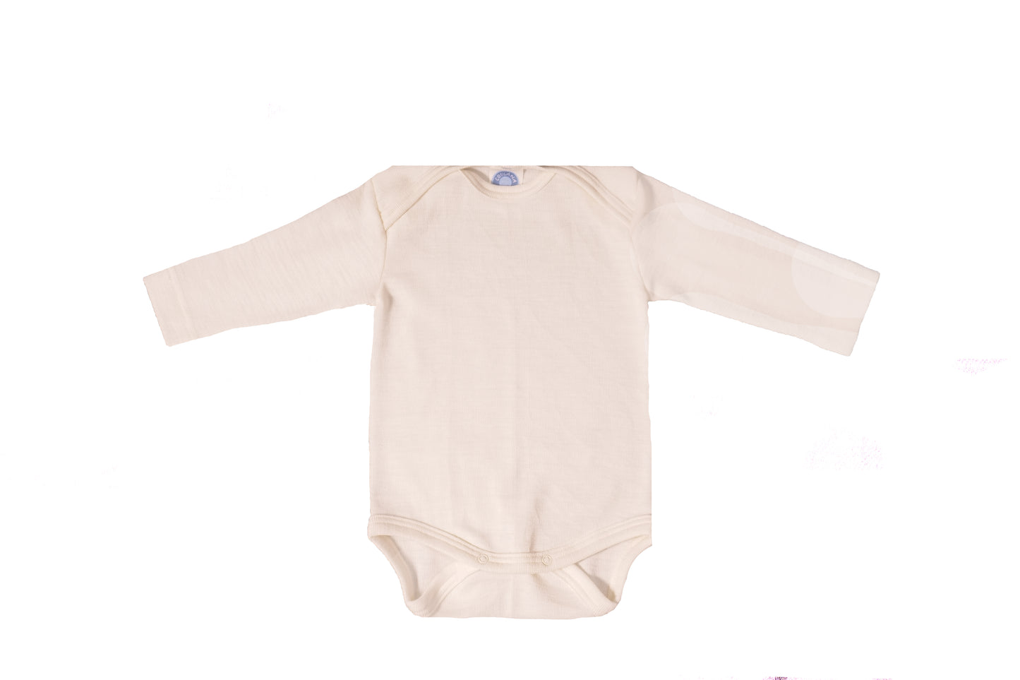 Wool and Silk Baby Body- Natural