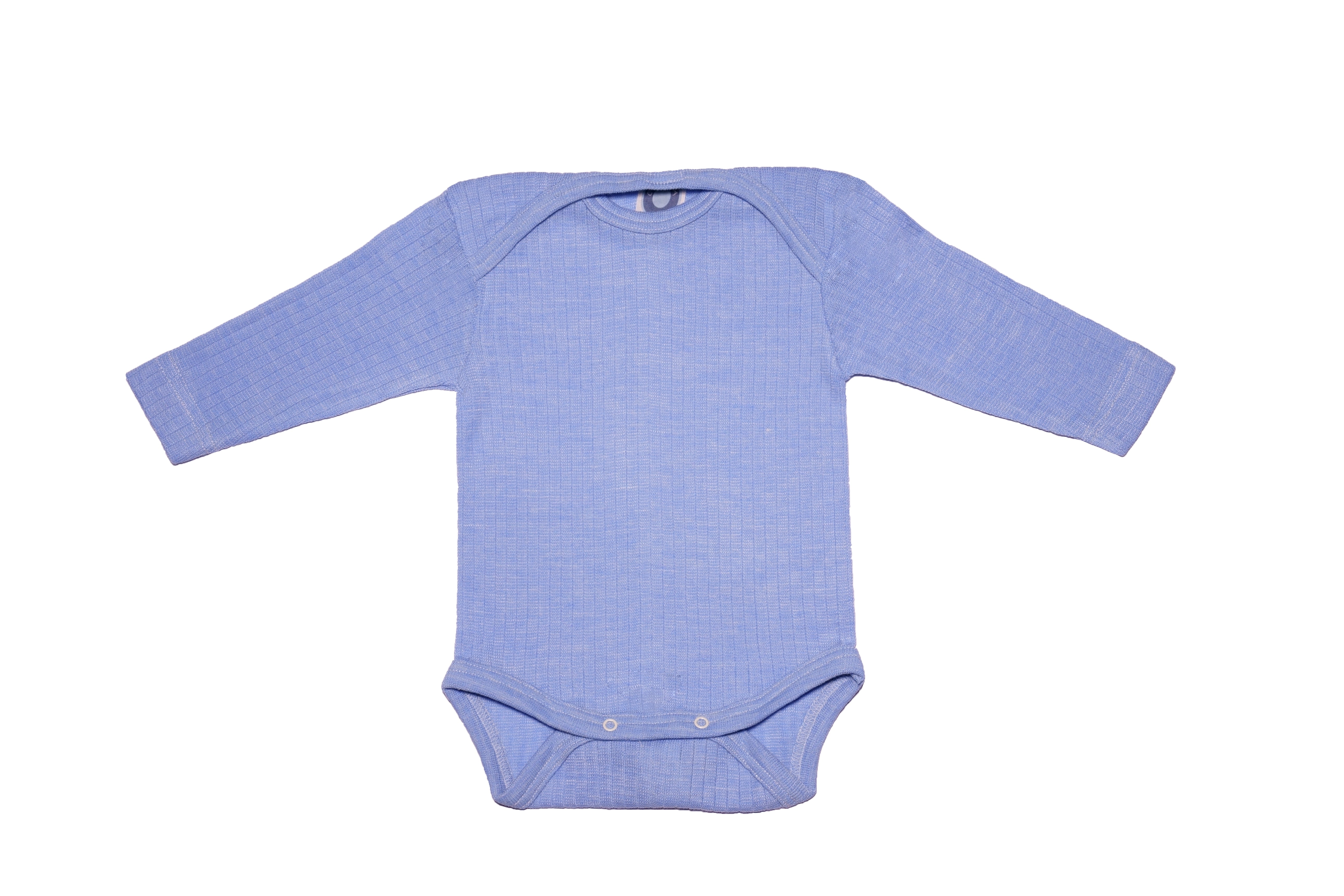 Cotton/ Wool/ Silk Baby Body- Light Blue