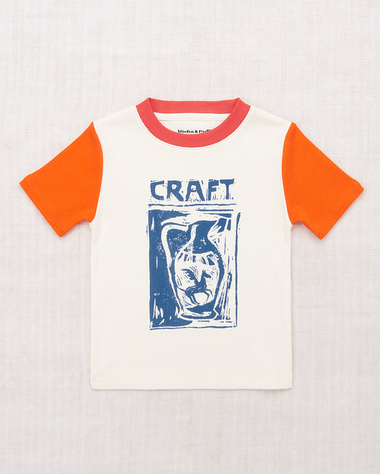 Craft Ringer Tee - Marzipan