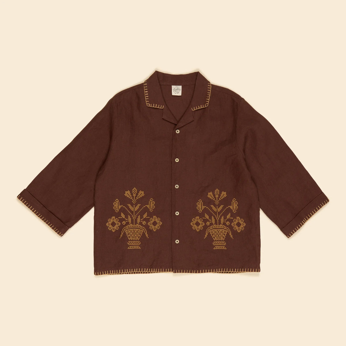 COMING SOON: Donny LS Shirt - Dark Chocolate