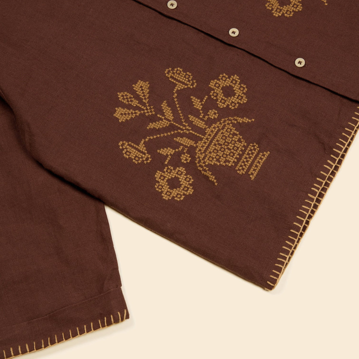 COMING SOON: Donny LS Shirt - Dark Chocolate