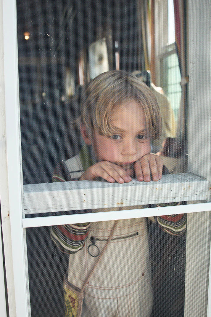 Long Sleeve Polo, Patio Stripe