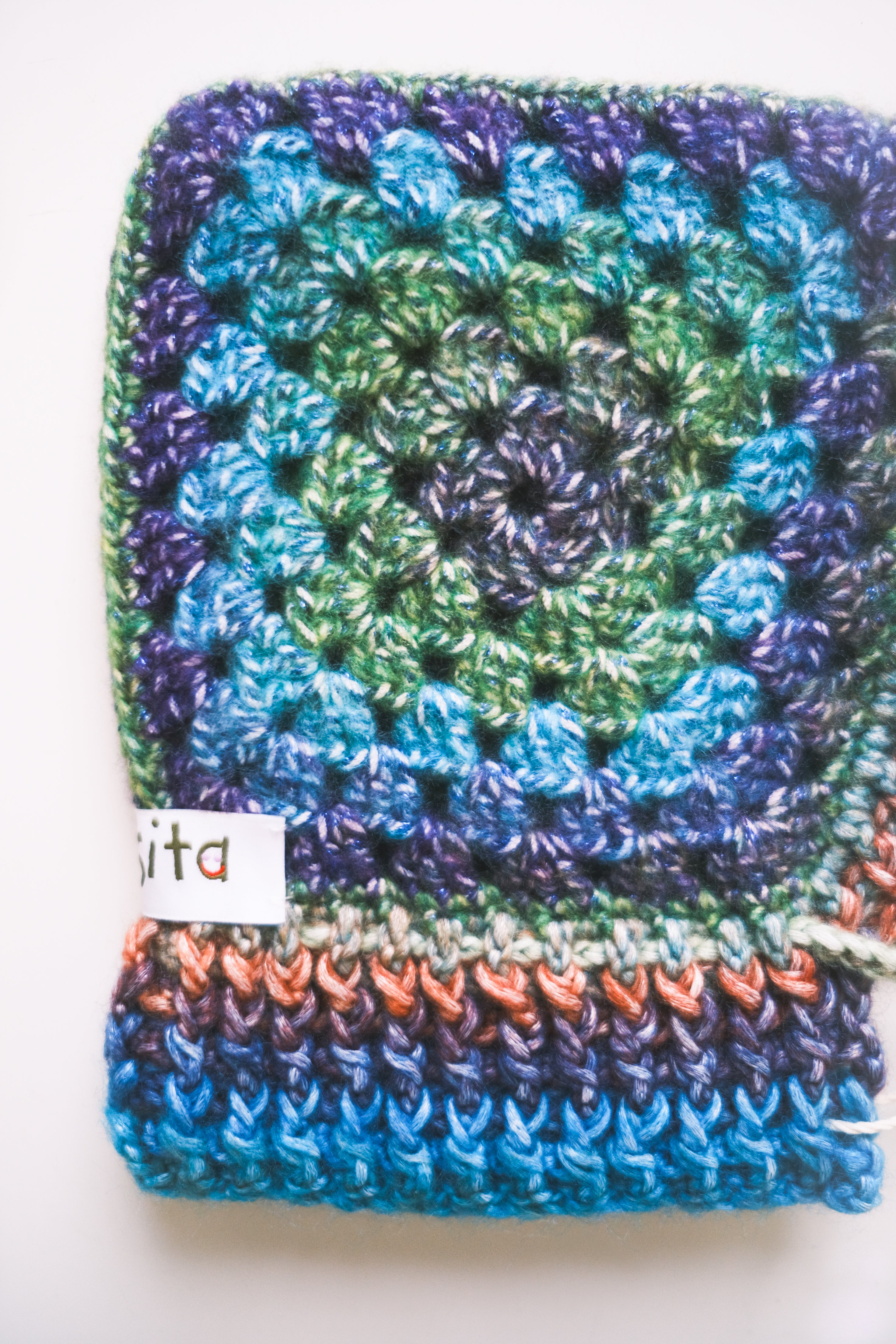 Colorful Wool Bonnet