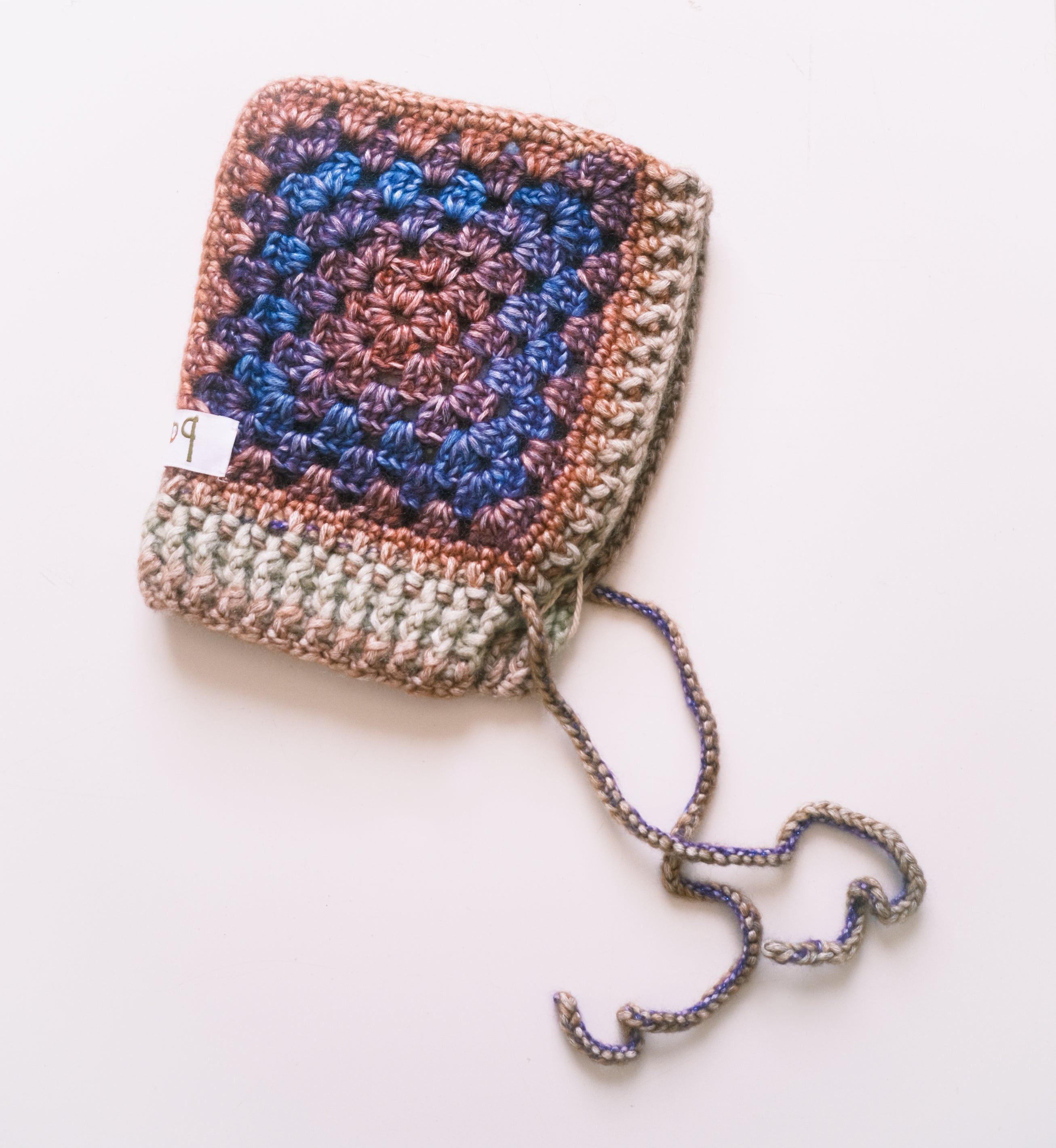 Colorful Wool Bonnet