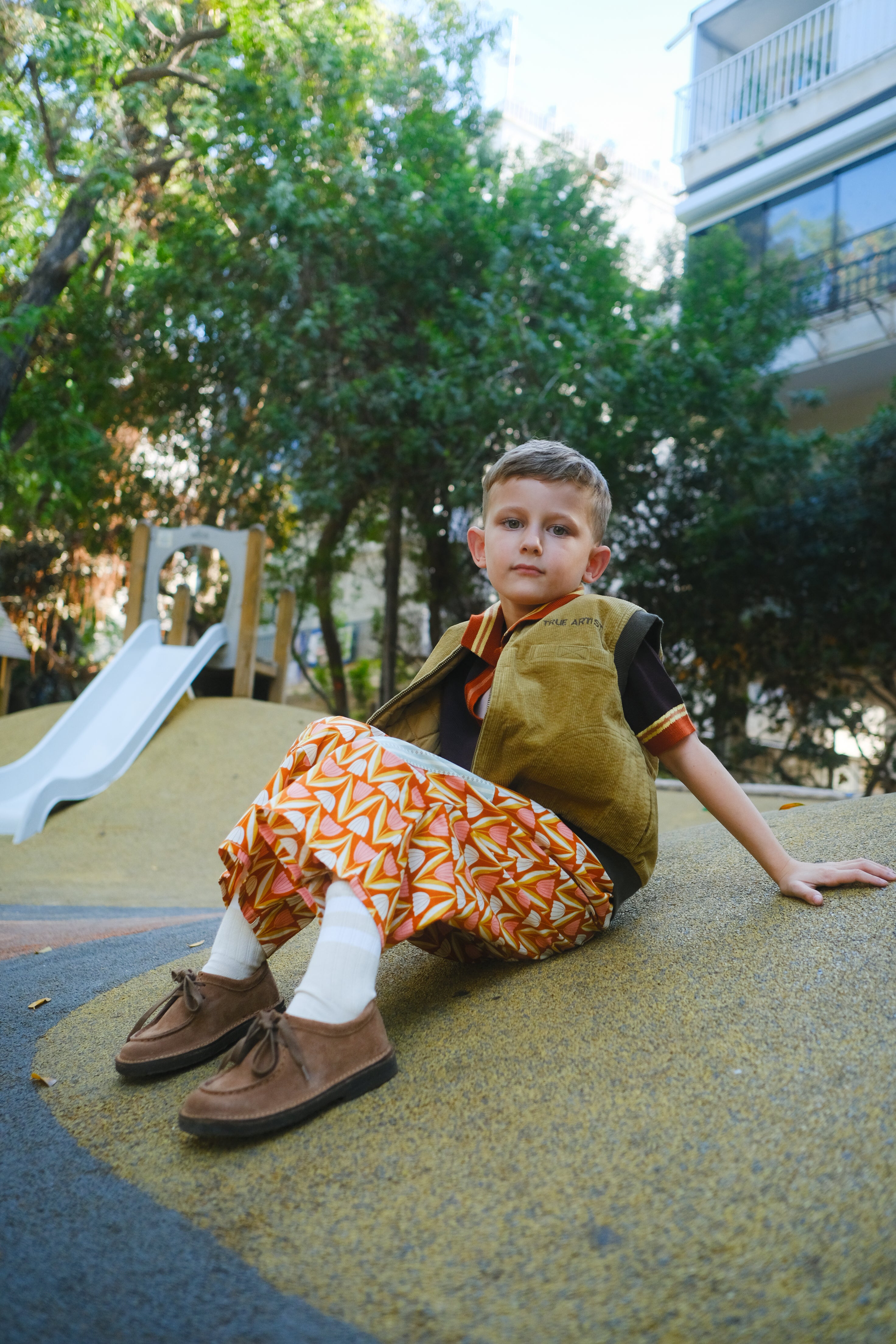 Padded Vest nº06 Olive Green