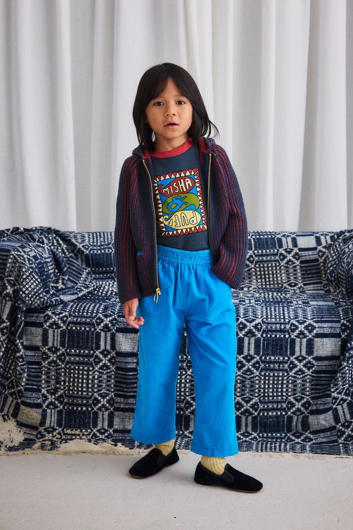 Groovy Paisley Ringer Tee, Galaxy