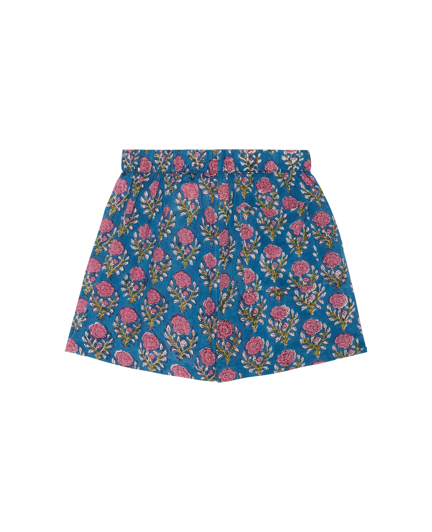 Elisa MINI Shorts, Pink Flowers