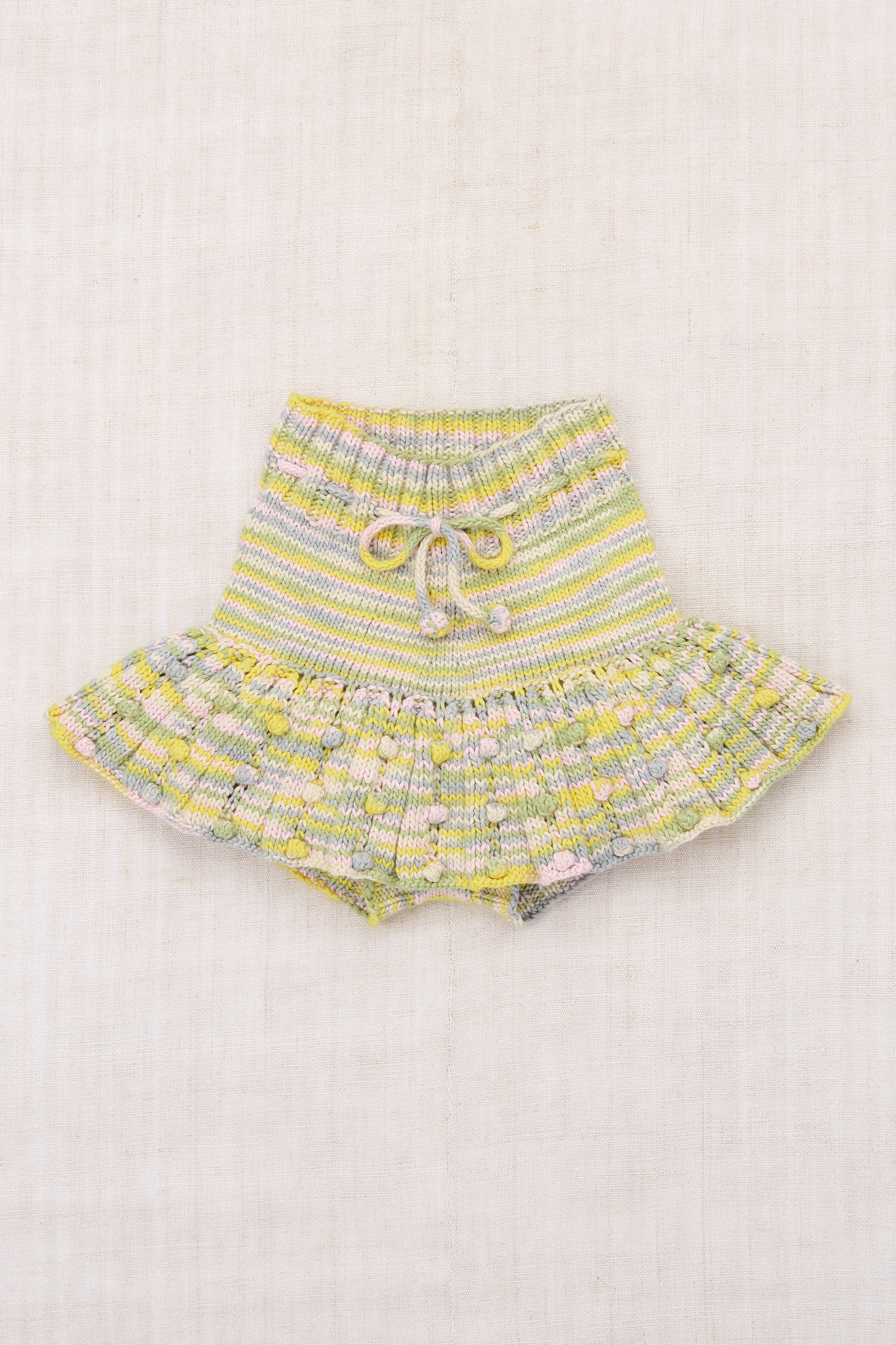 Eyelet Popcorn Skating Skirt