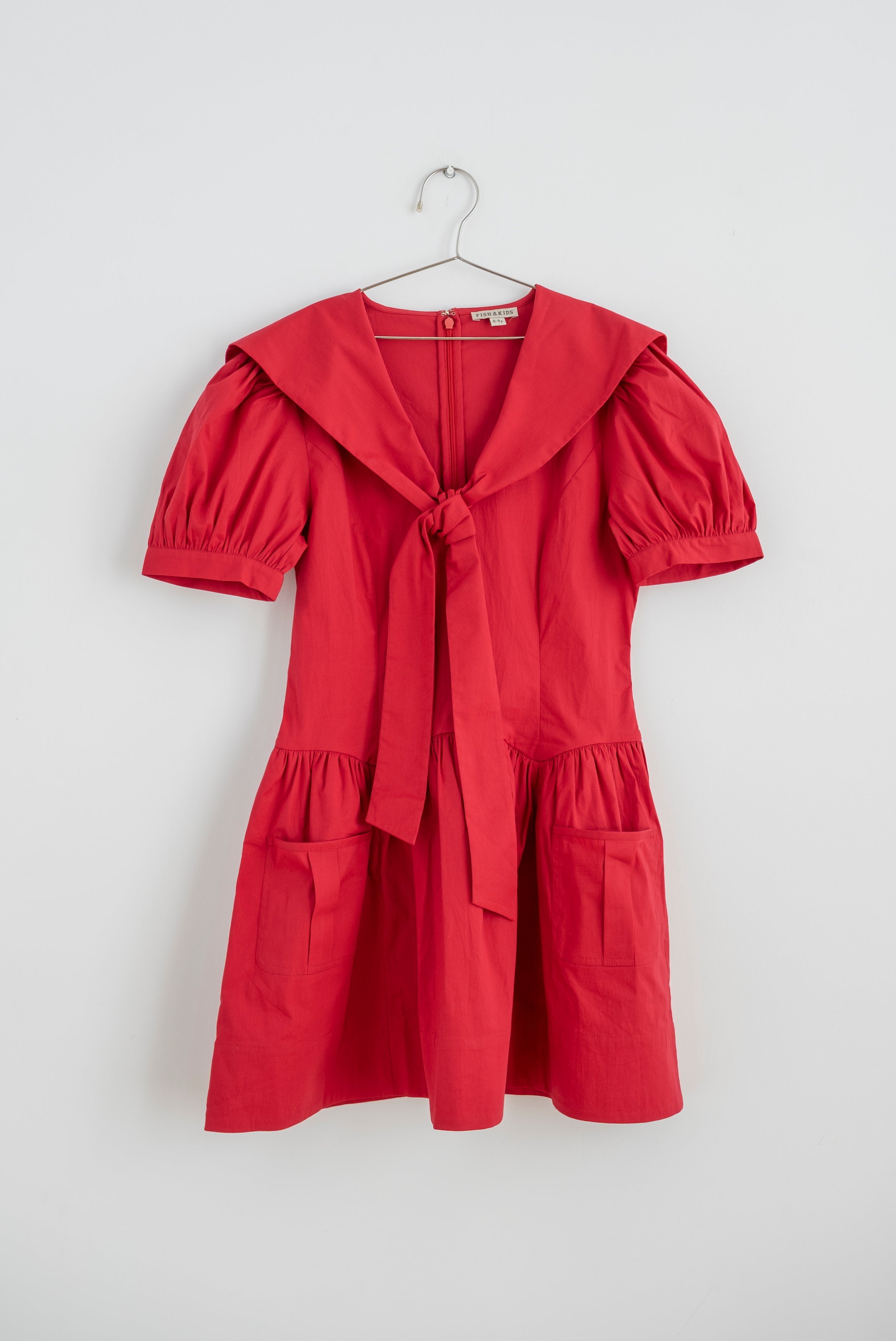 RED SAILOR DRESS