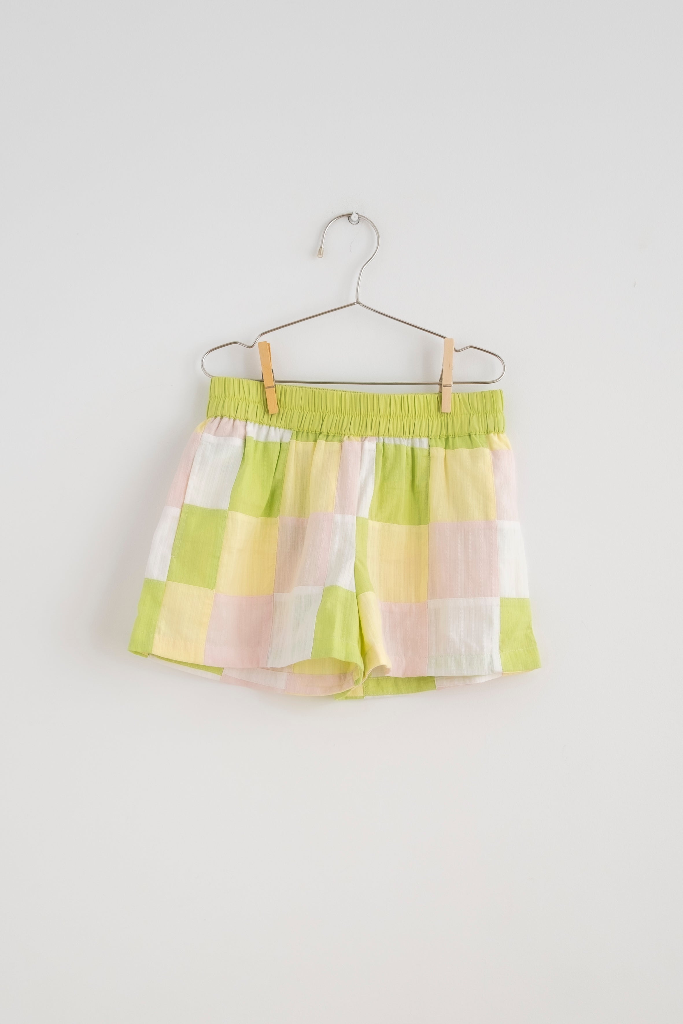 PASTEL PATCHWORK SHORT