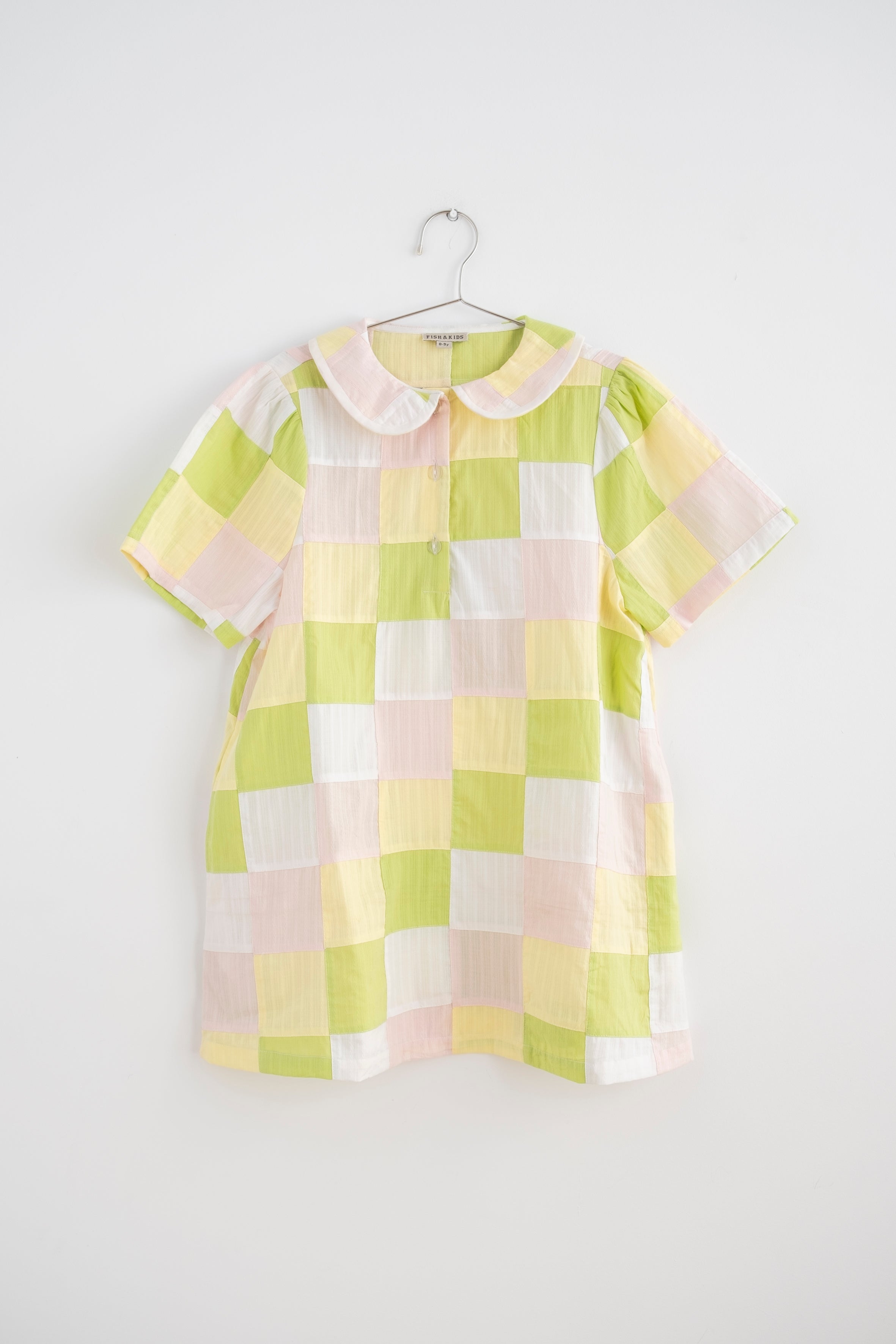 PASTEL PATCHWORK DRESS