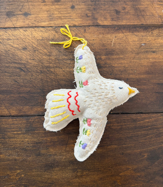 Embroidered Dove A