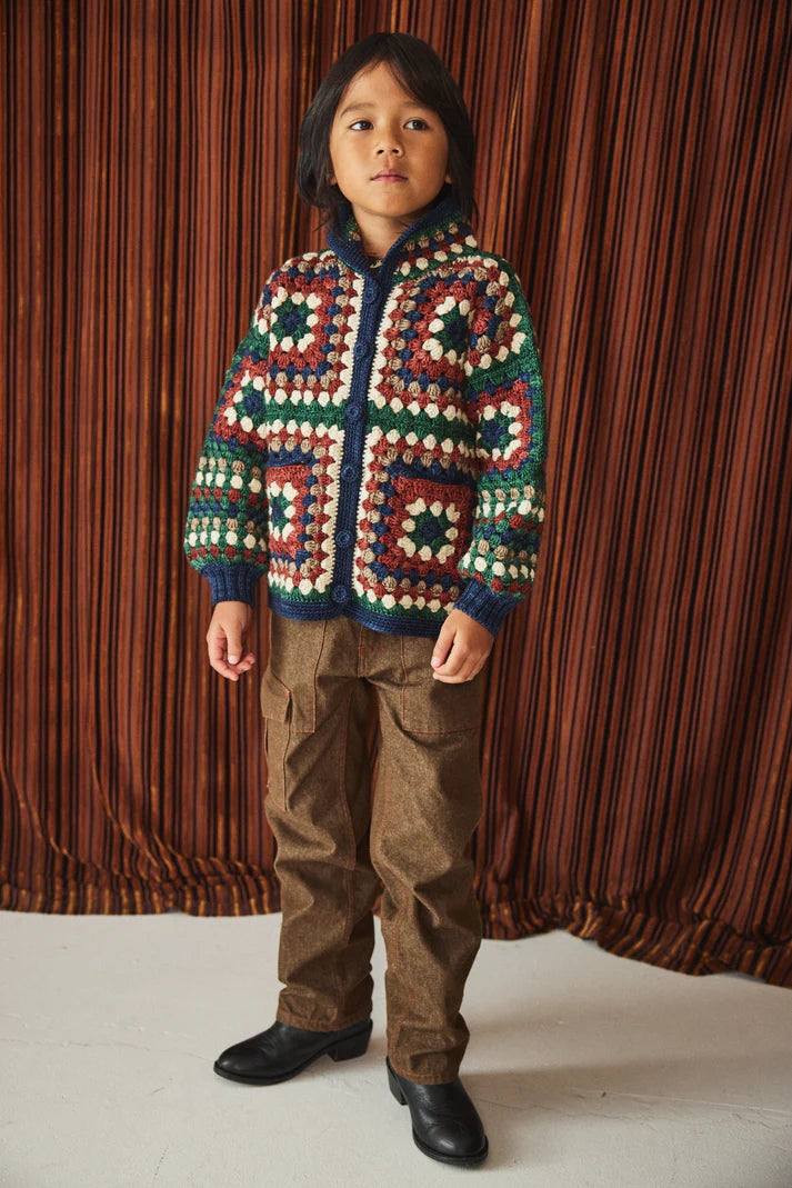 Crochet Big Square Jacket