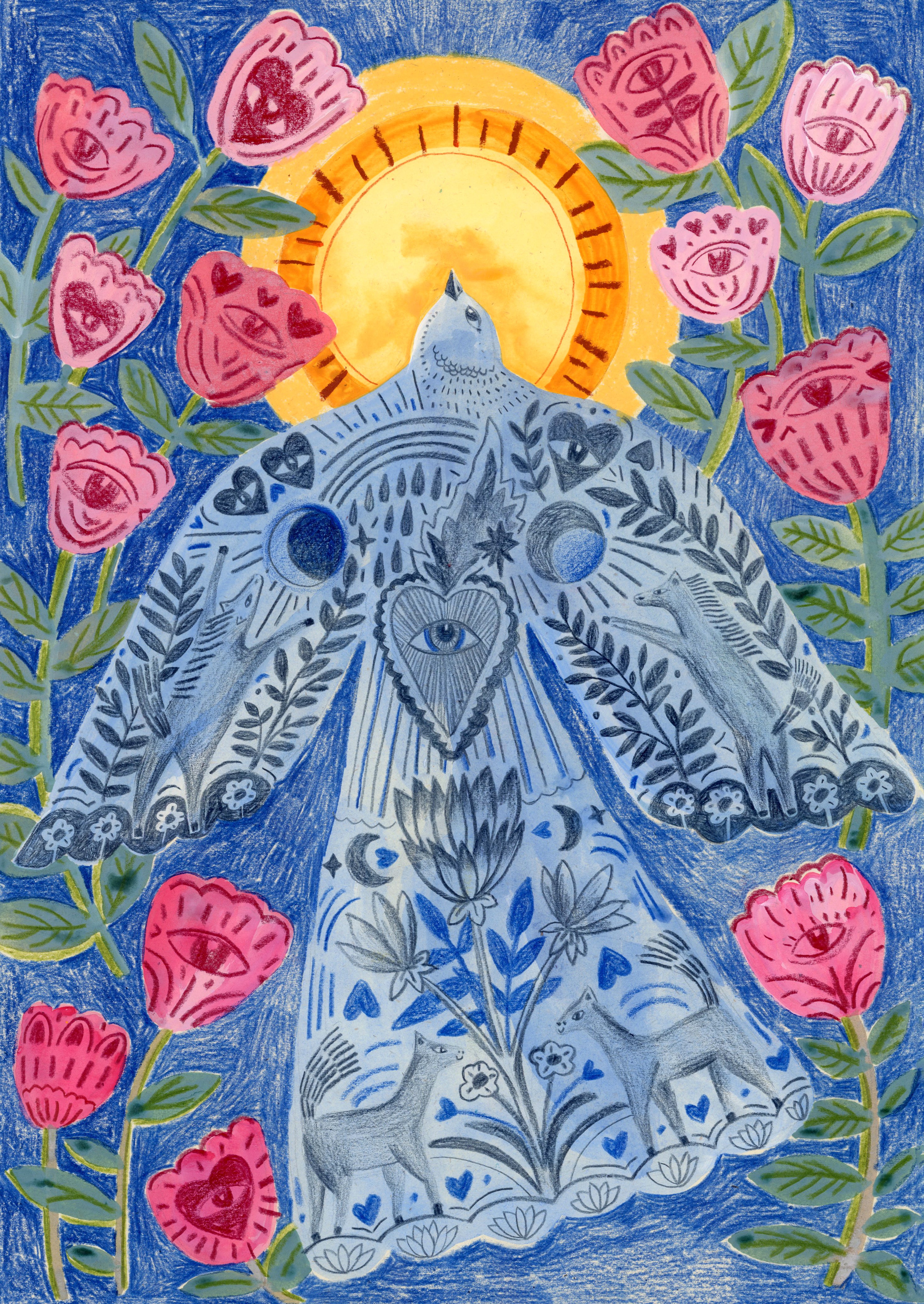August Moon 03 - Art Print - Hadas Hayun