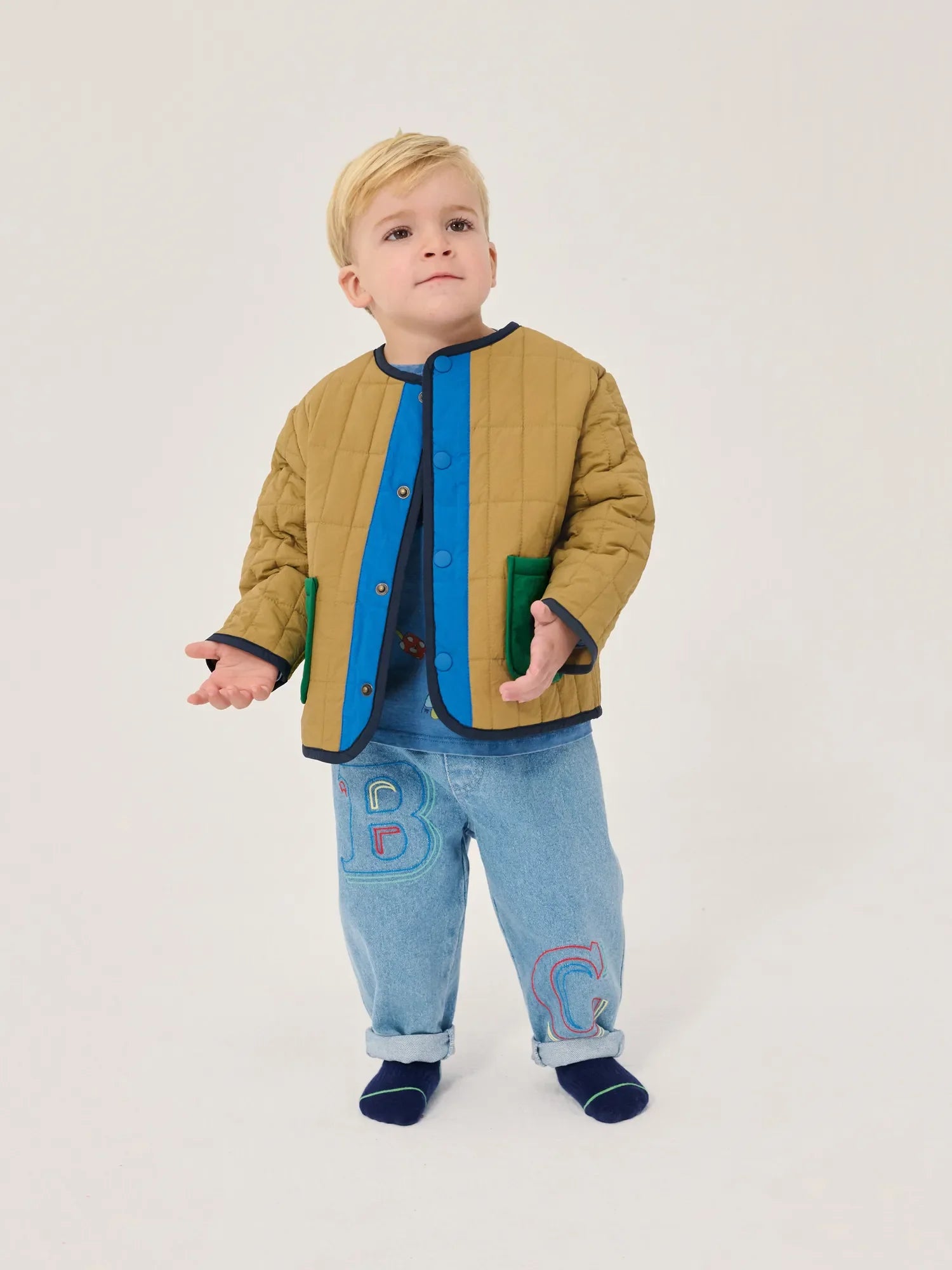 BC light padded jacket, Khaki