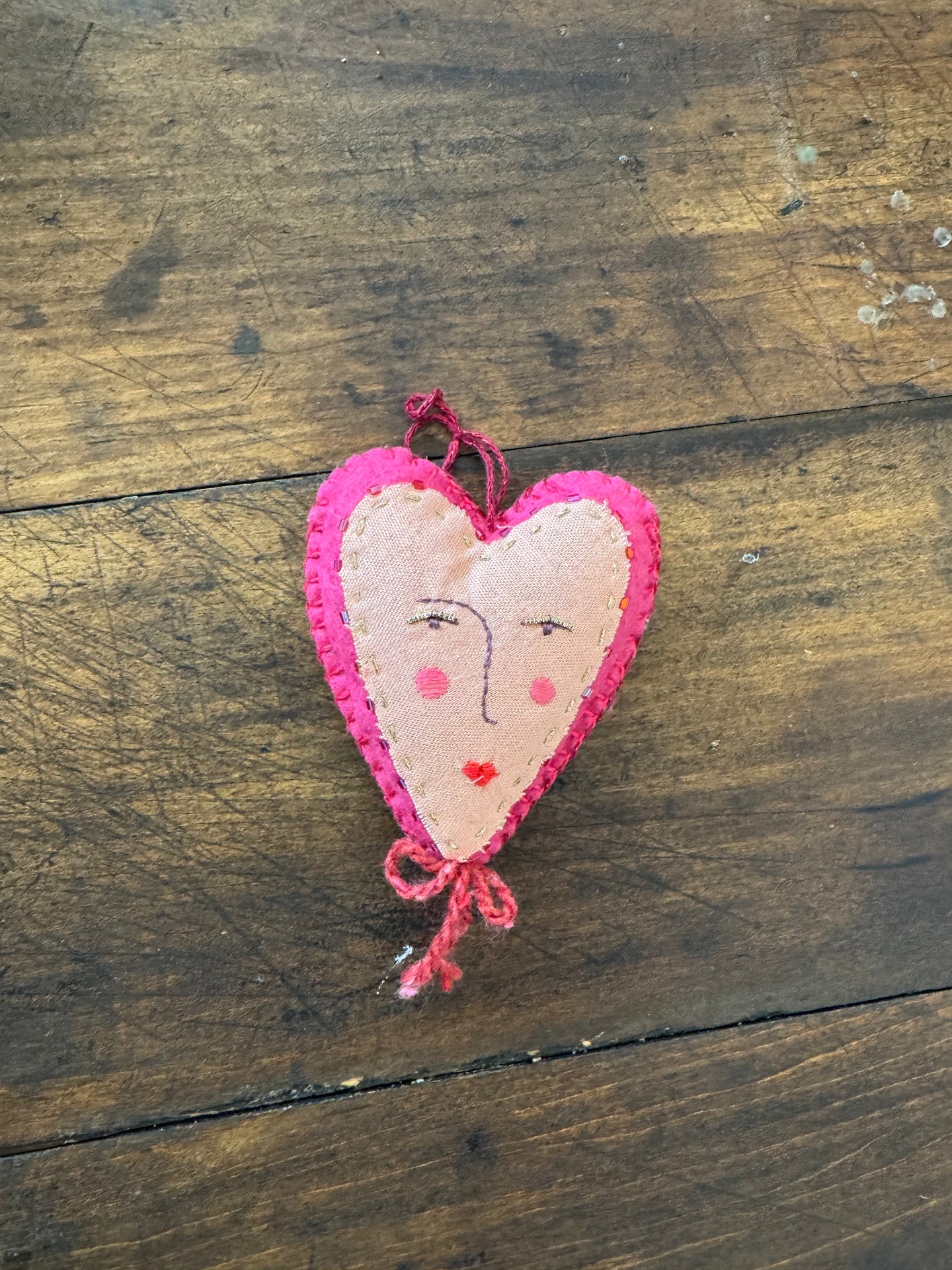 Valentines Day Heart Ornament