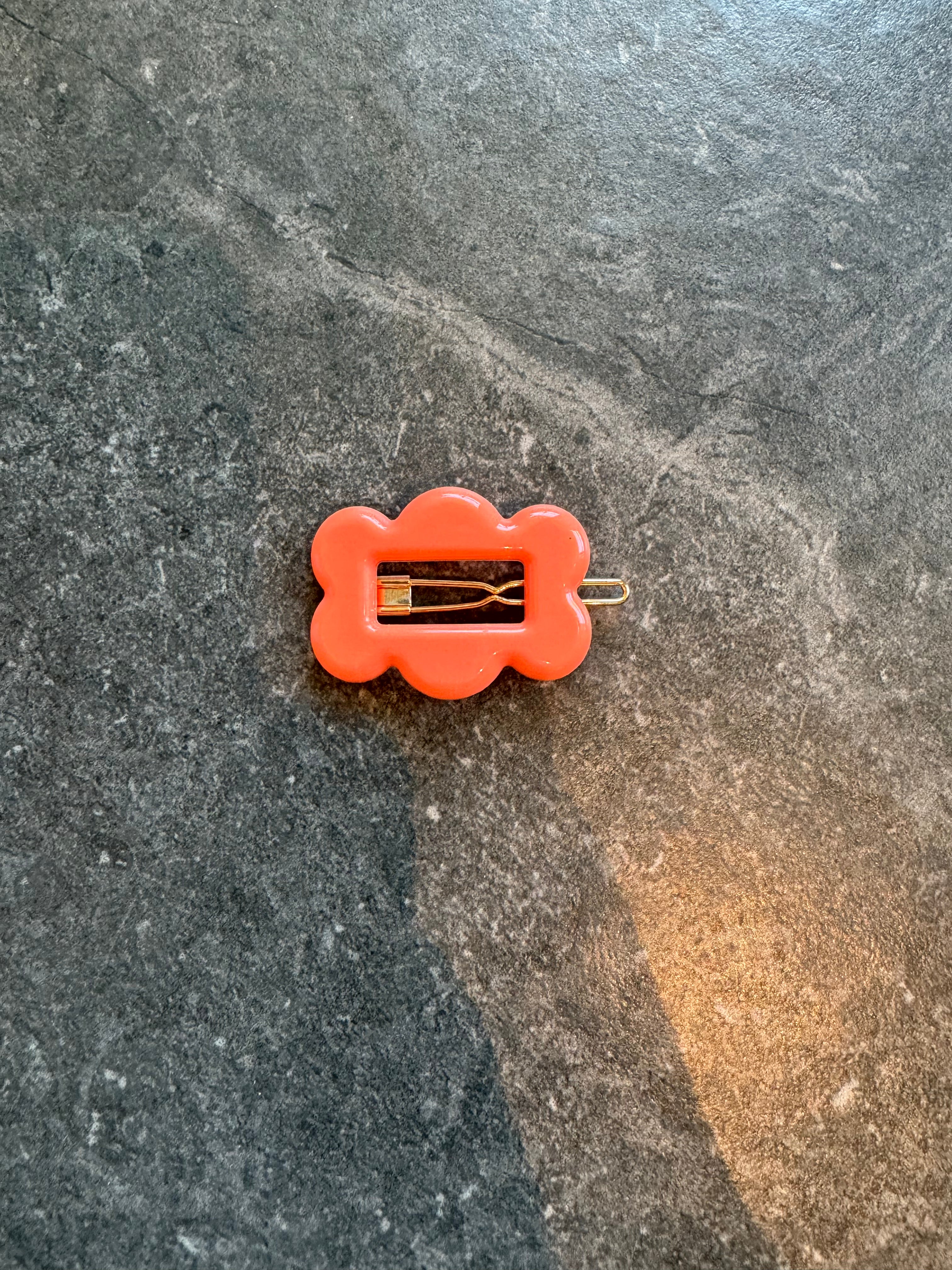 Fifi Hair Clip- Soft Coral