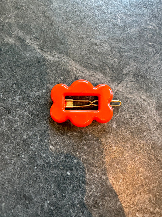 Fifi Hair Clip- Orange