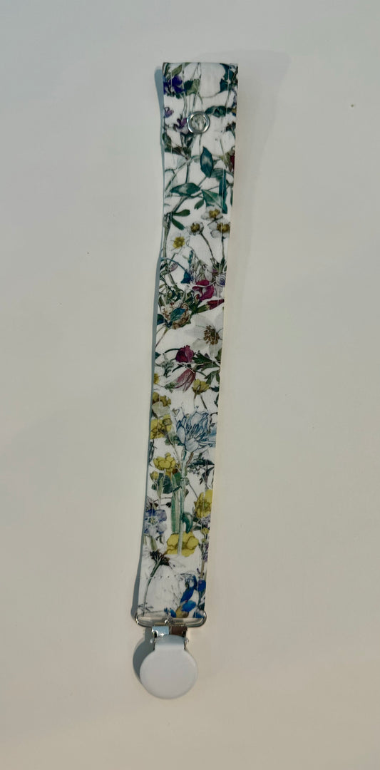 Pacifier Clip- Wild Flowers