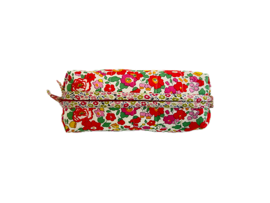 Liberty Pencil Case- Betsy Red