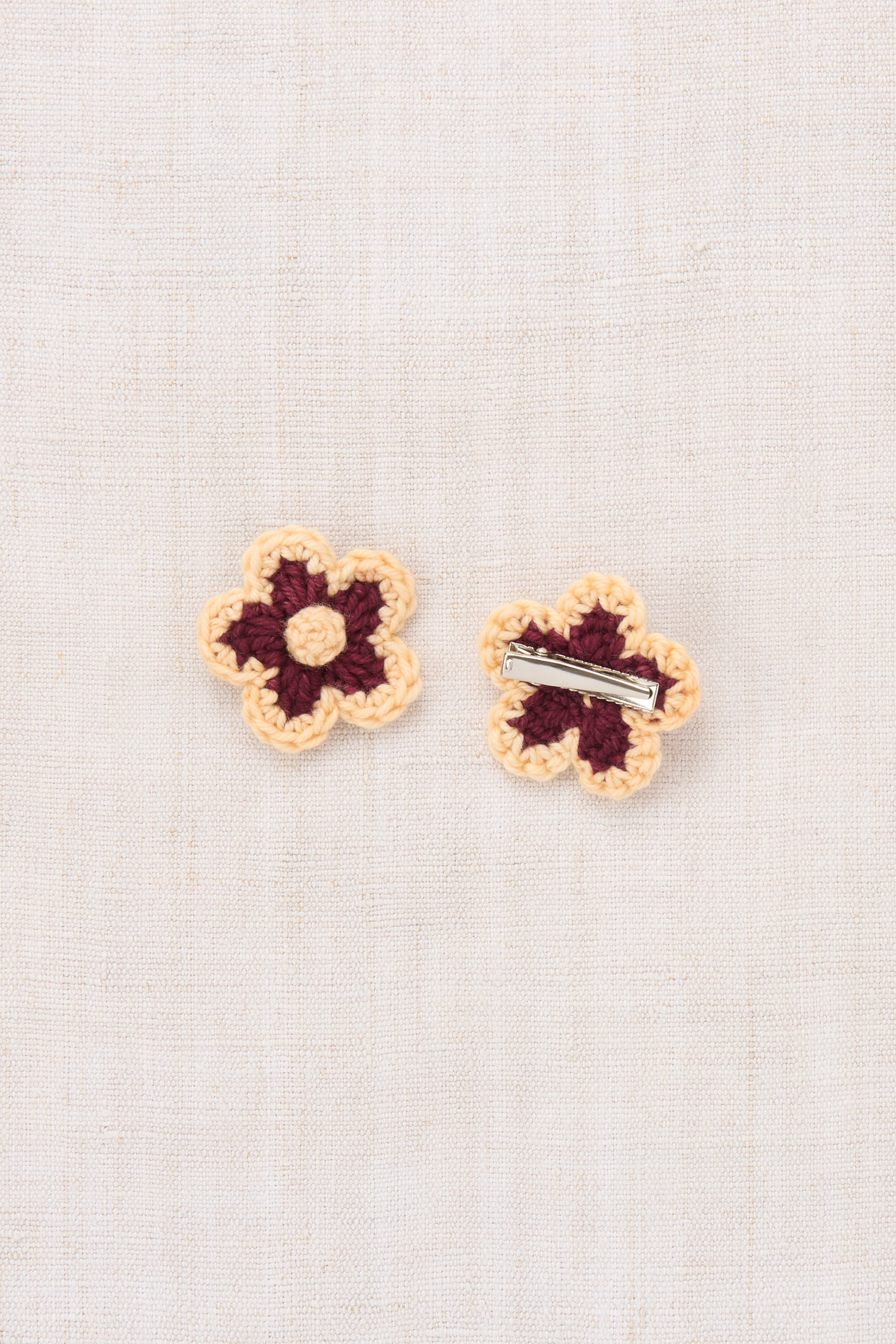 Medium Flower Clip Set - Cambridge