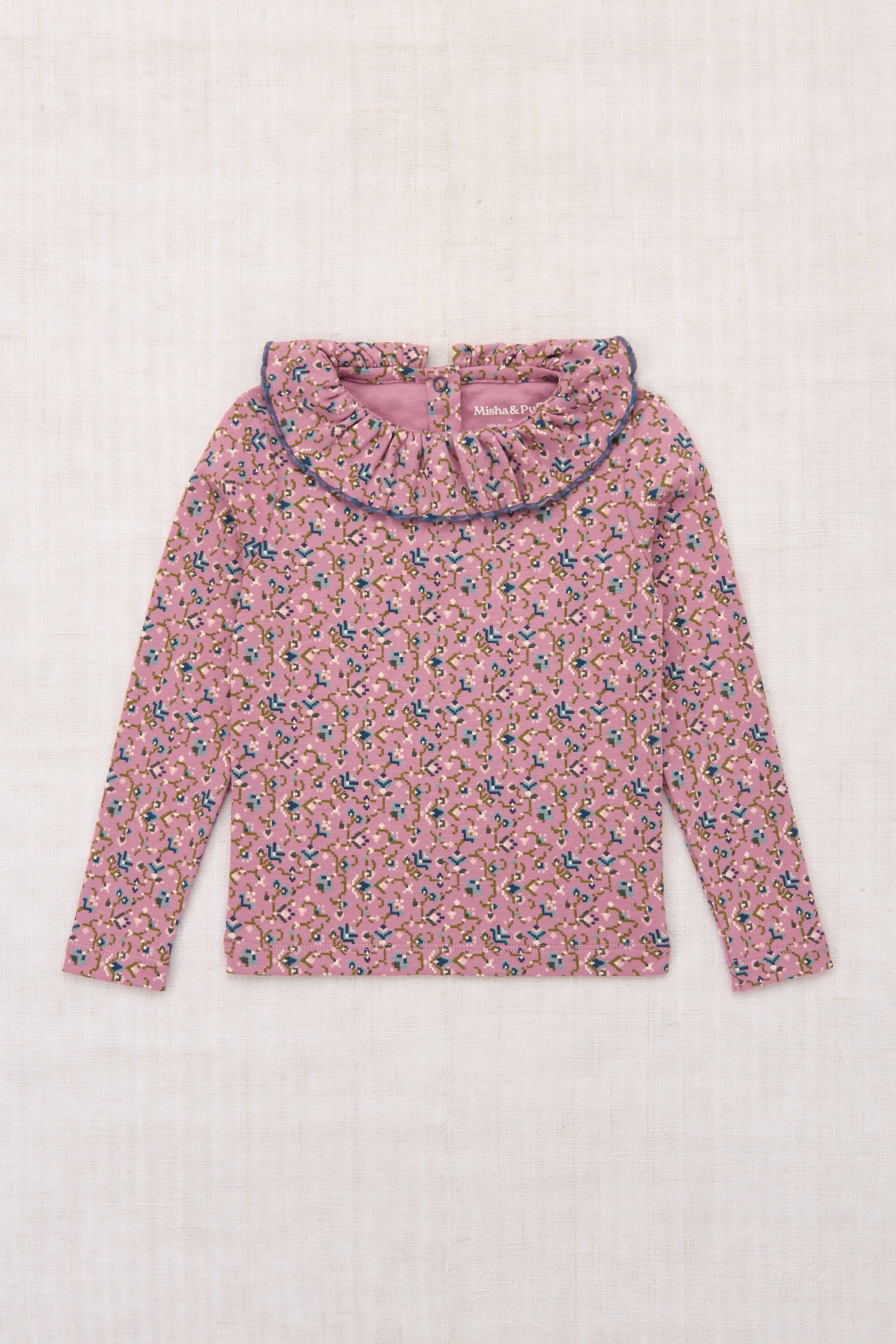 Paloma Top - Antique Rose Millefleurs