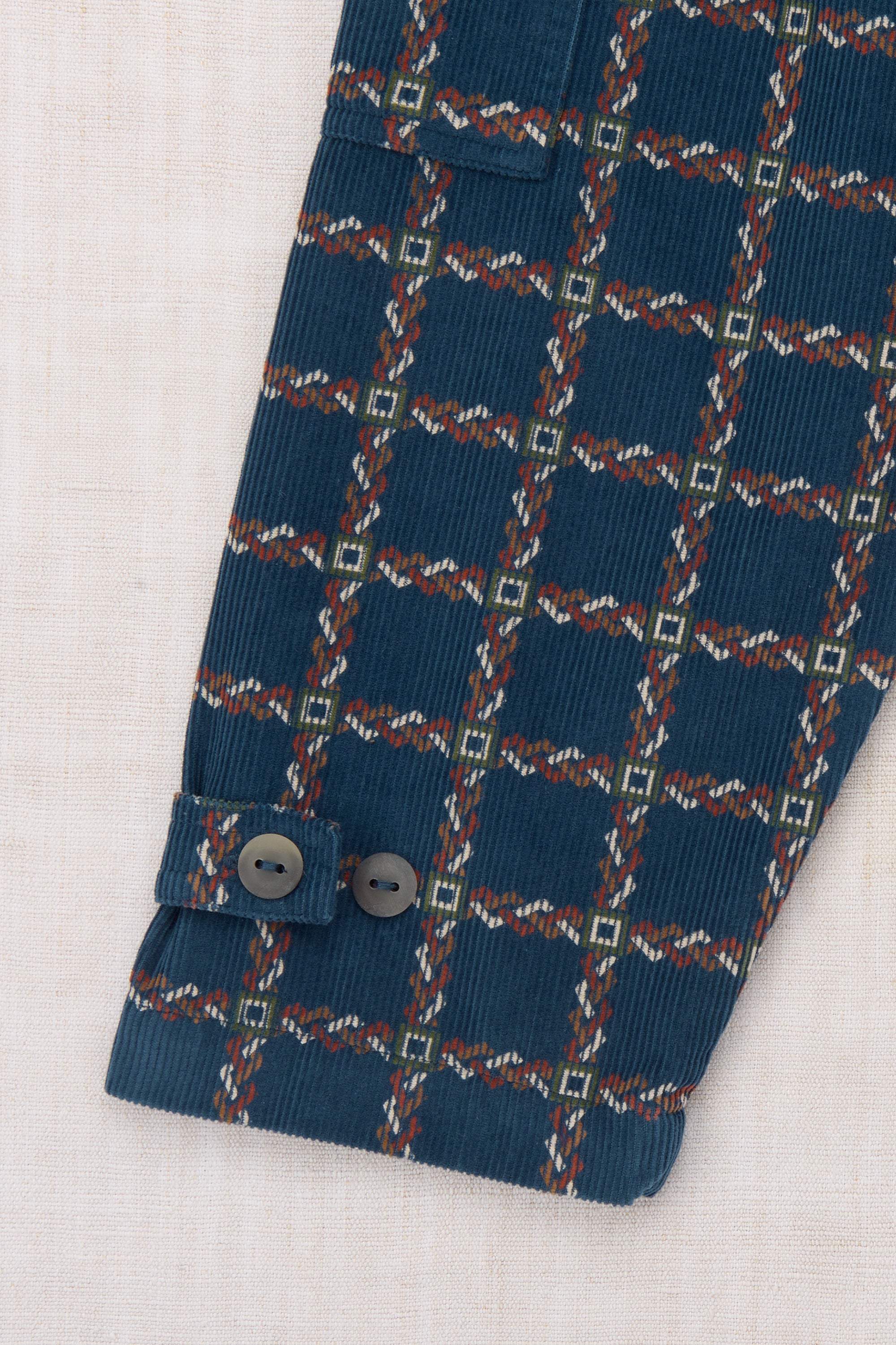 Corduroy Yoshi Pant - Marine Blue Portico