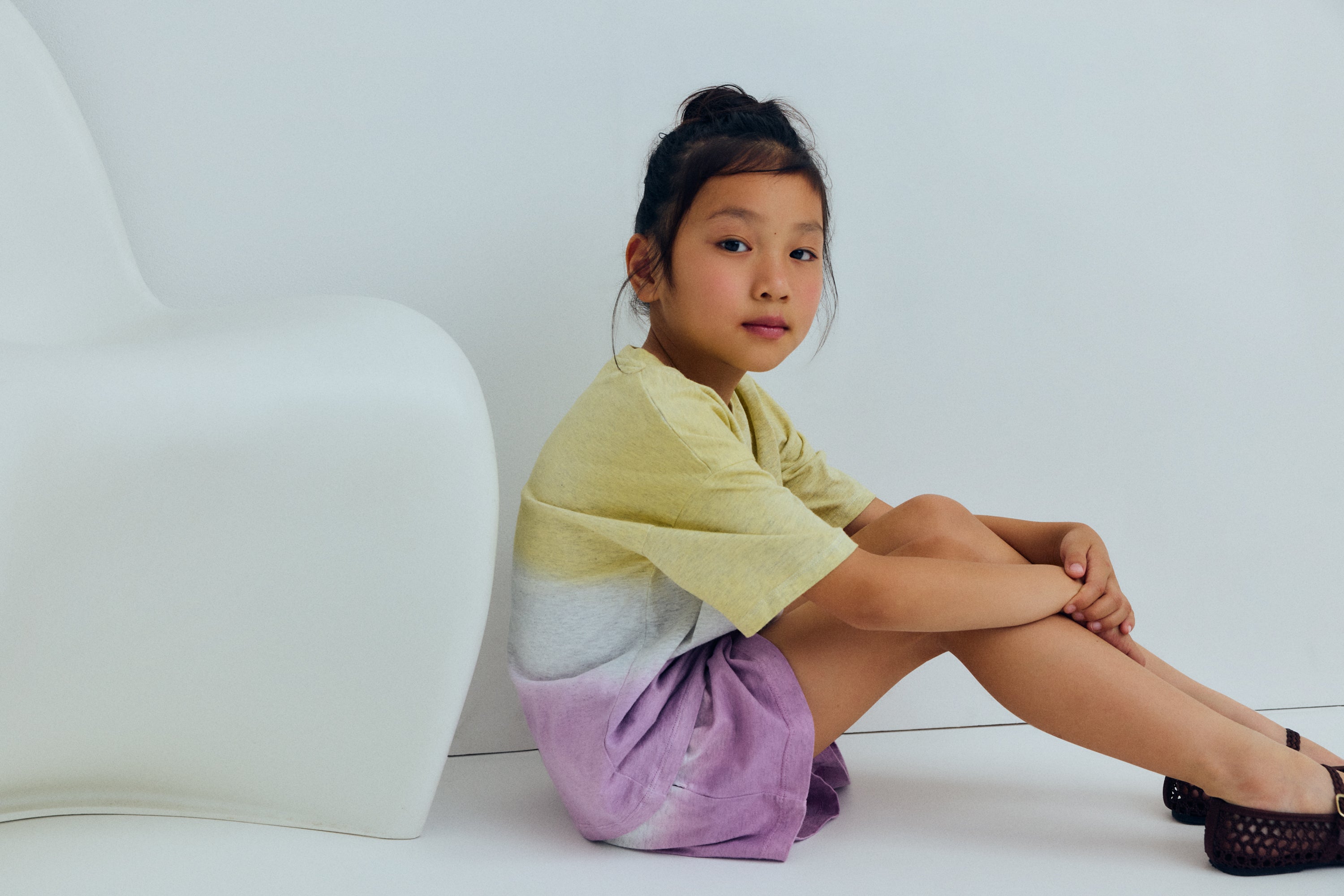 Tie Dye Short, Pink Lavender