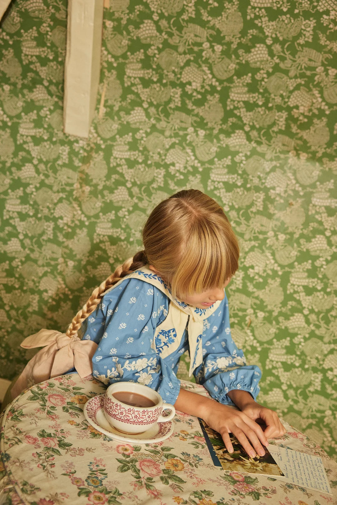 COMING SOON: Maggie Sailor Blouse - Mountain Calico Blue