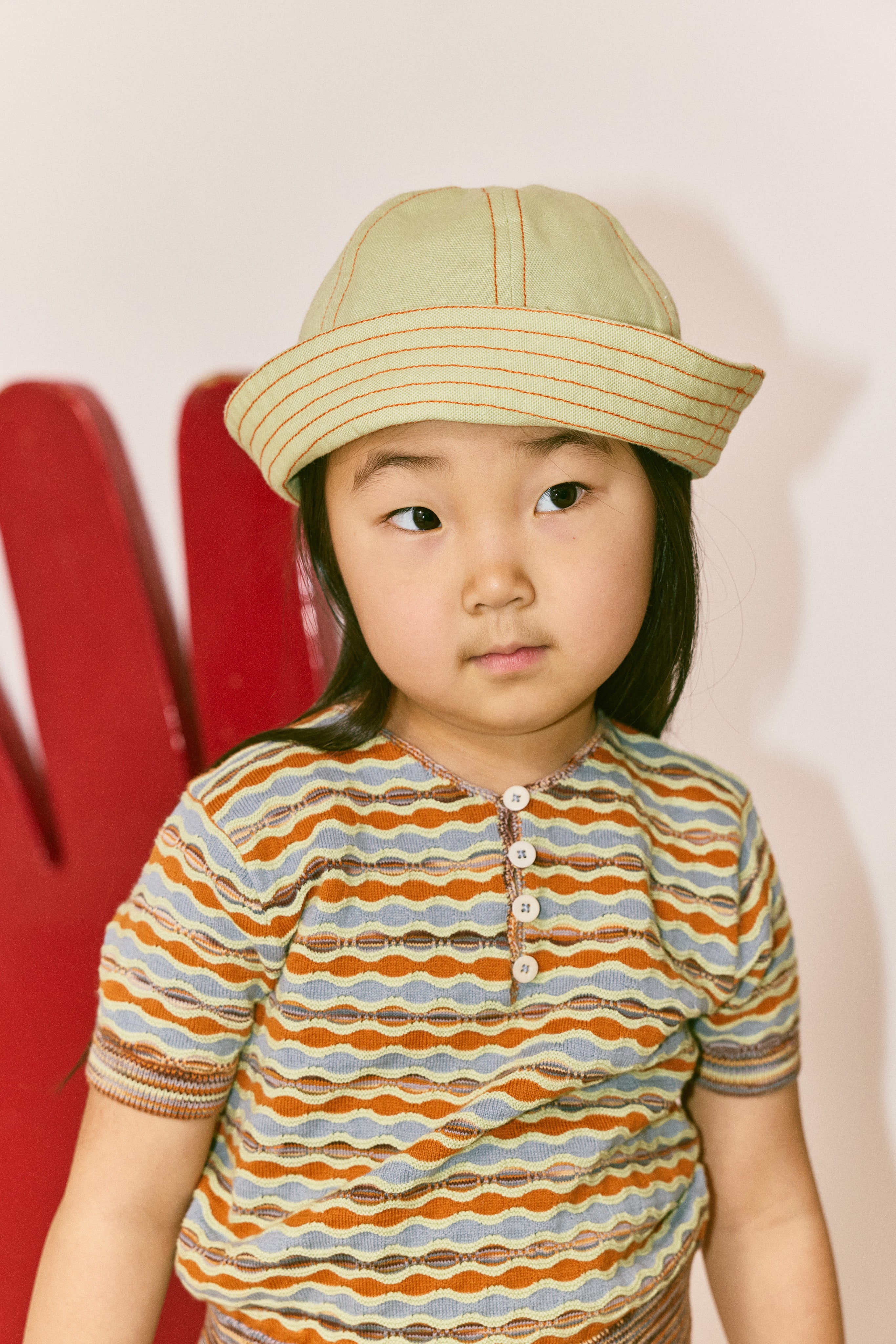 Little Paths Sunfish Sailor Hat, Aventurine