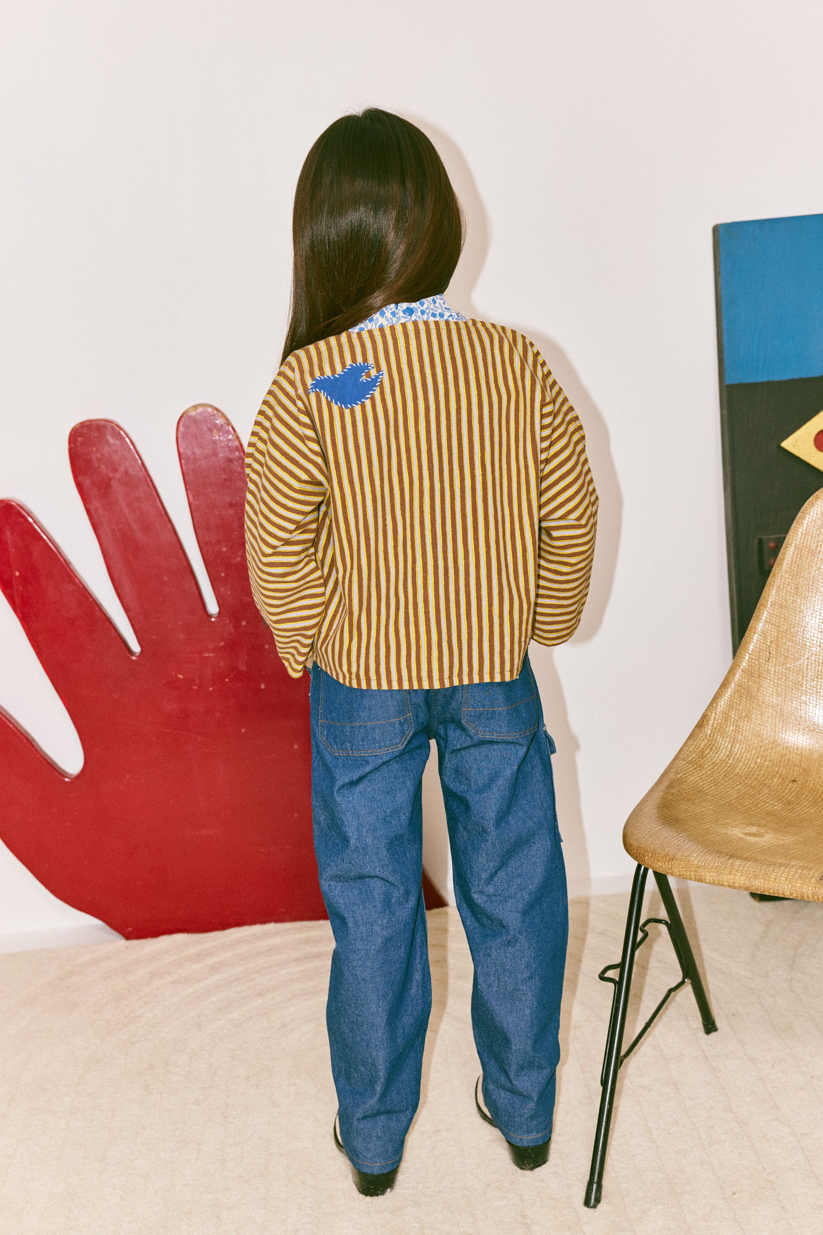 Catscape Applique Jacket